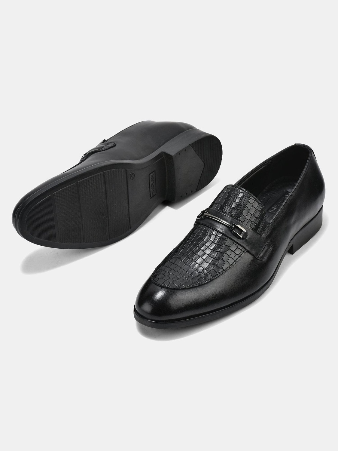 Image of WOODLAND Formal Slip On Office Wear Comfortable Premium Slip On For Men