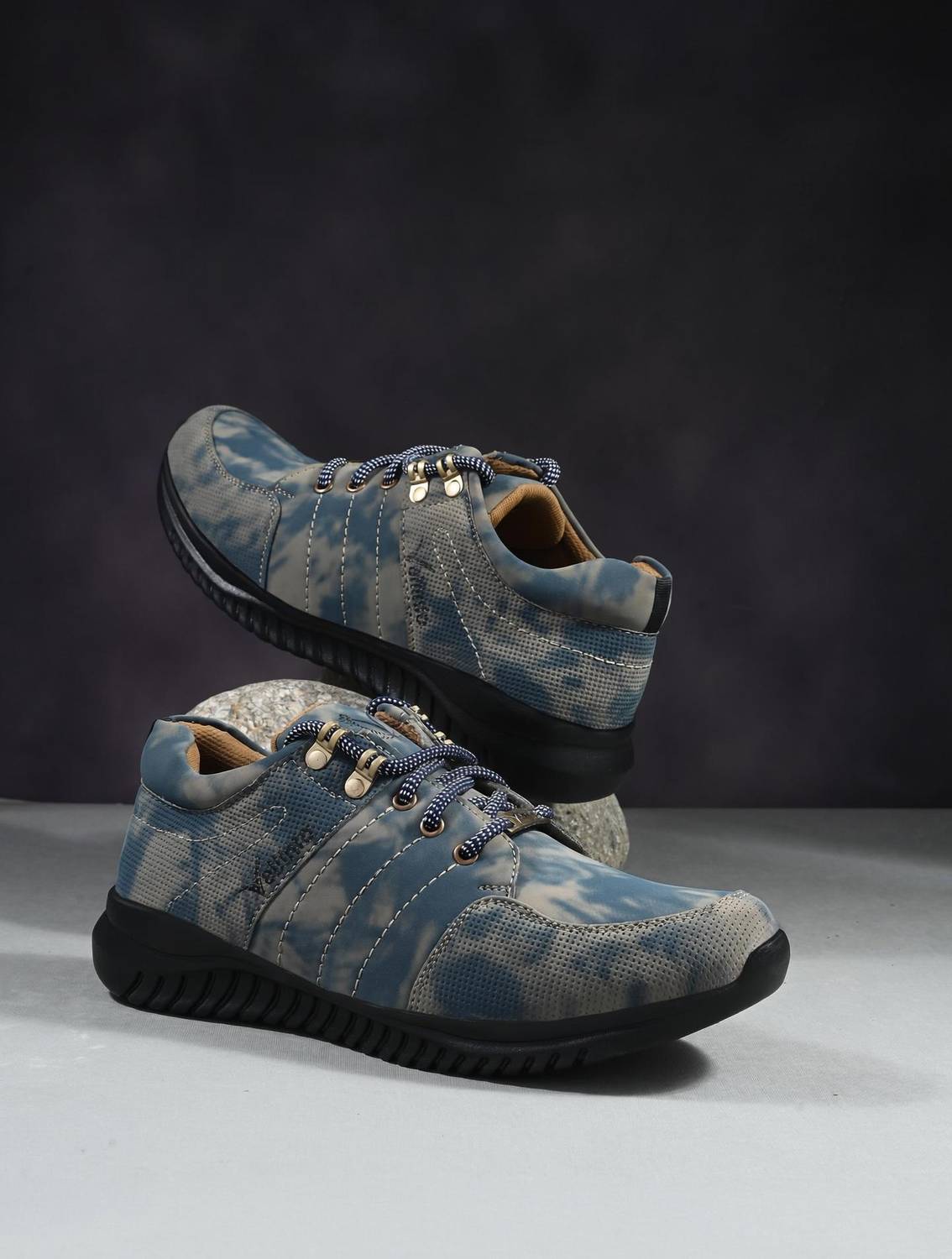 Vellinto Casual Sneakers For Men Blue - Image 1