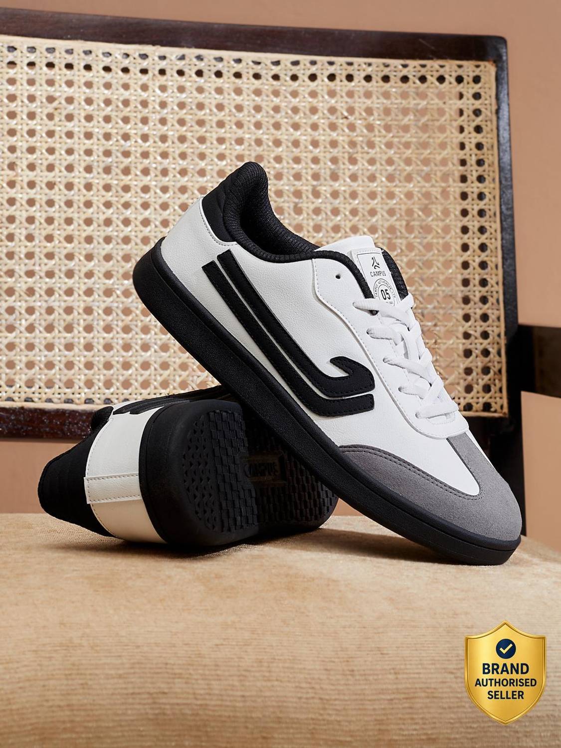 CAMPUS ROLIM White Sneakers for Men
