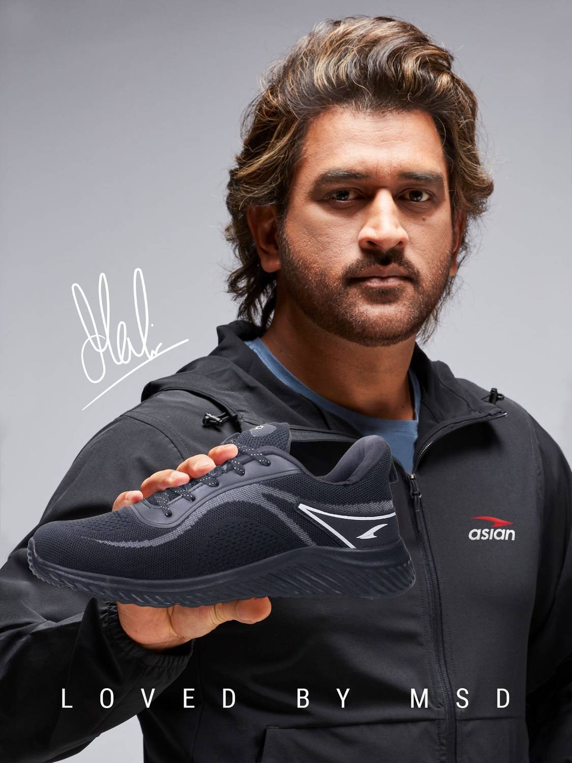 asian Delta-20 Black Men's Sports Shoes - Image 2