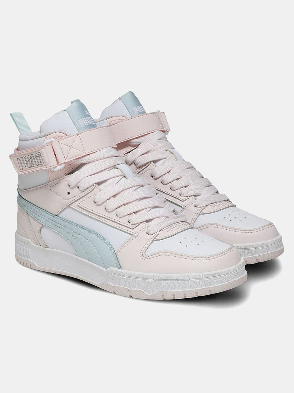 Image of PUMA Court Shatter Mid Sneakers For Men
