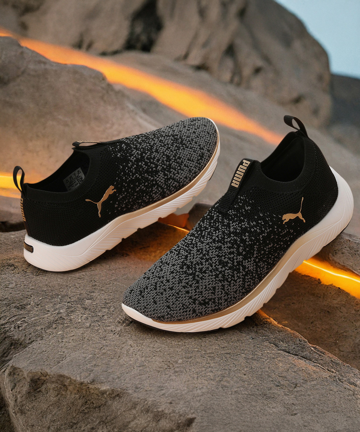 Image of PUMA Softride Remi Slip-on Knit Wn s Walking Shoes For Women