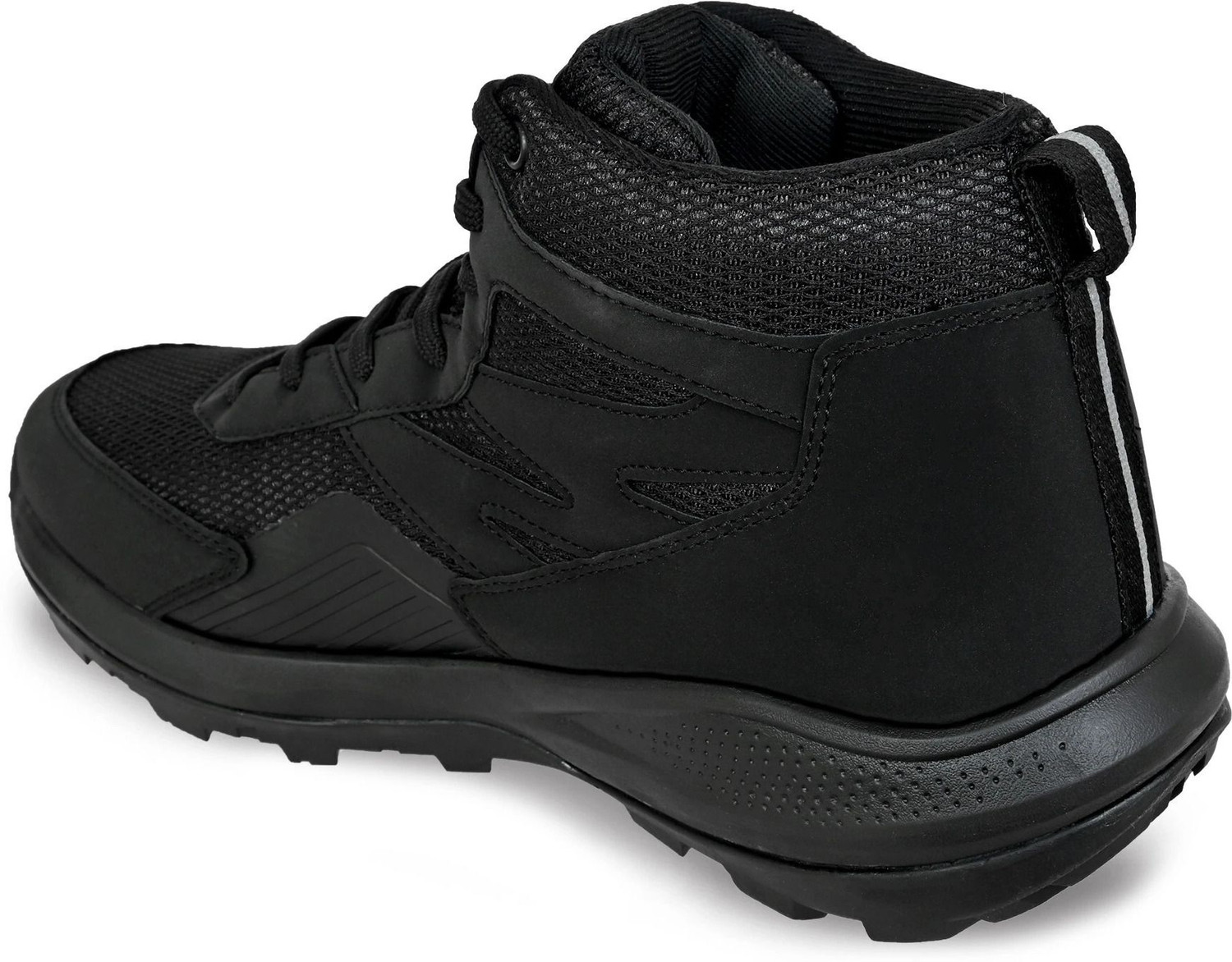 Image of Allen Cooper Comfortable High Cushioned Hiking & Trekking Shoes For Men (Black, 10)