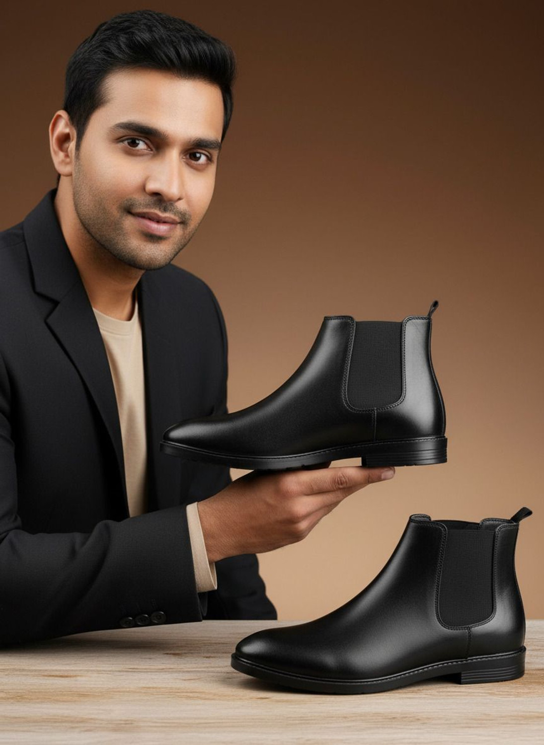 Image of ERIX chelsea bootsfor men Boots For Men