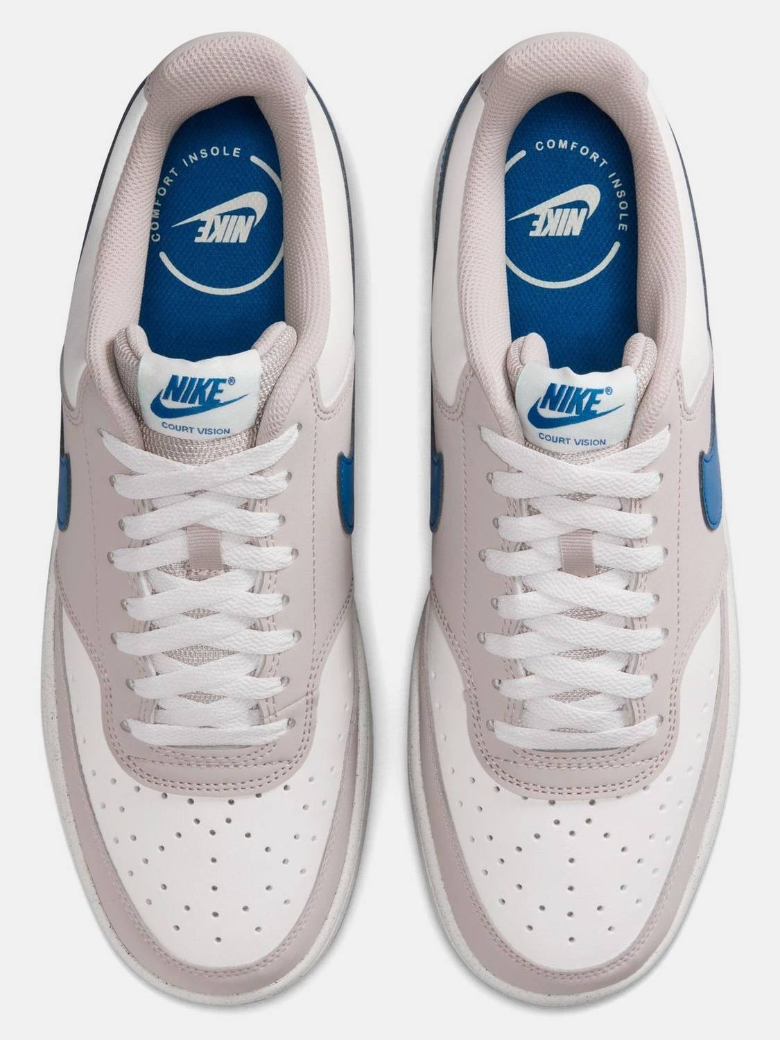 Nike Court Vision Lo P NBK Basketball Shoes For Men - White - Image 5