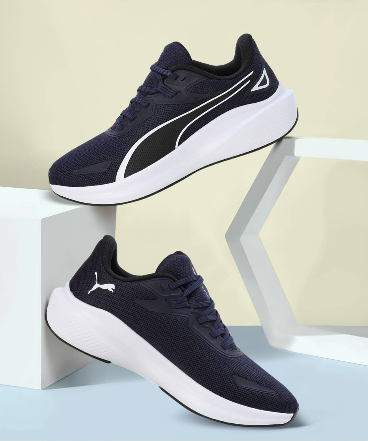 PUMA Skyrocket Lite Running Shoes For Men (Blue , 10)