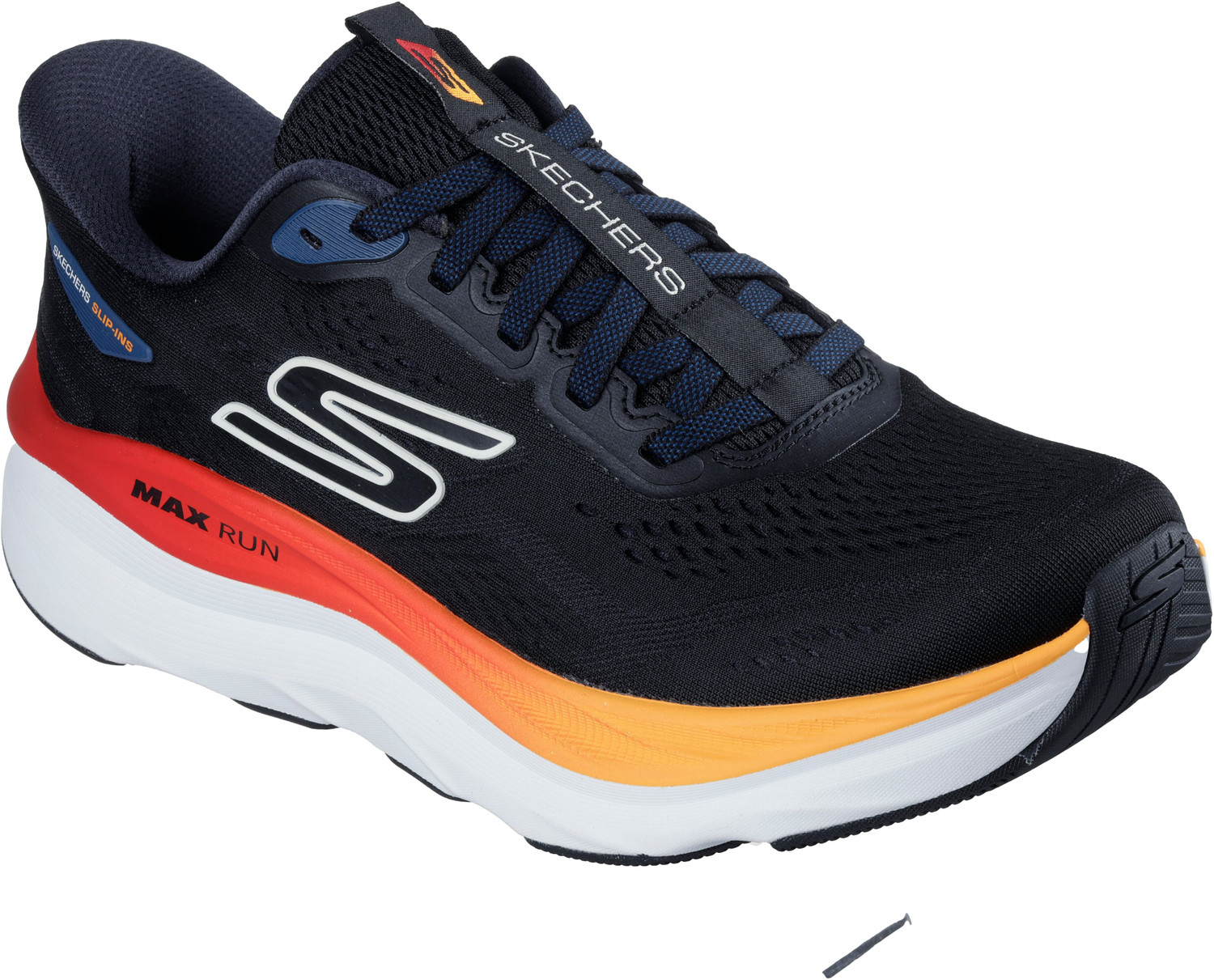 Image of Skechers Running Shoes For Men (Black, 9)