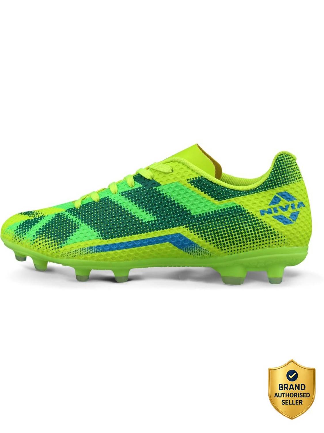 NIVIA Dagger Stud Football Shoes for Men, Green