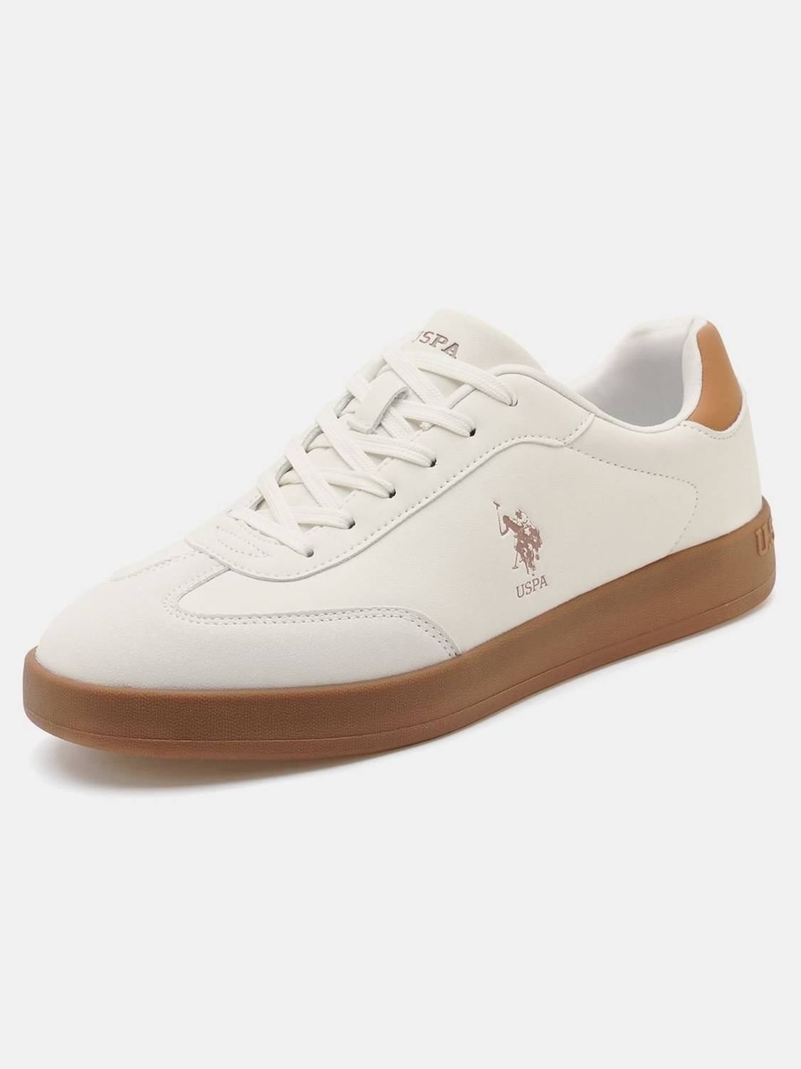 U.S. POLO ASSN. Men's Beige Sneakers - Image 5