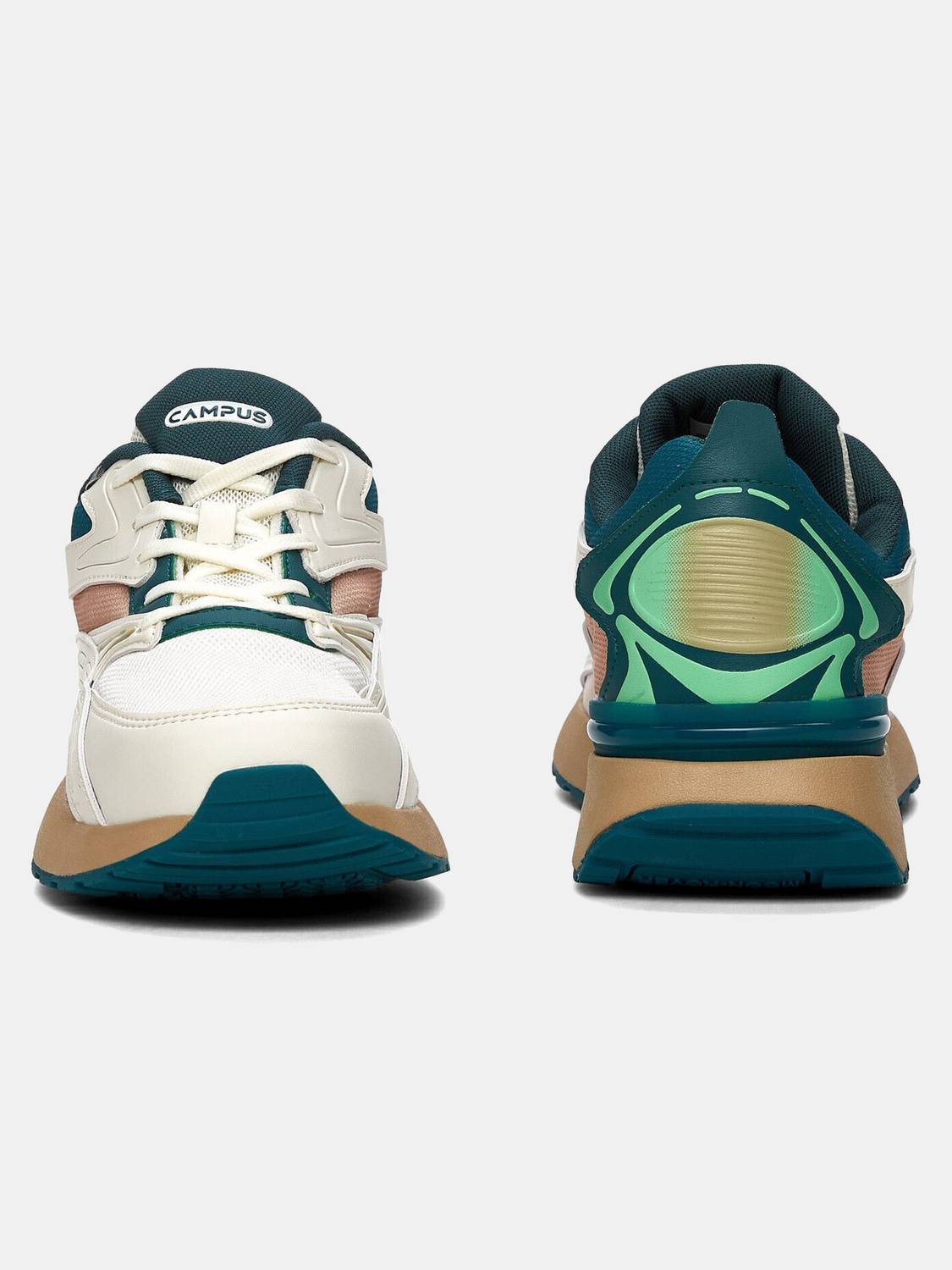 CAMPUS VITALITY Men's White Sneakers - Image 4