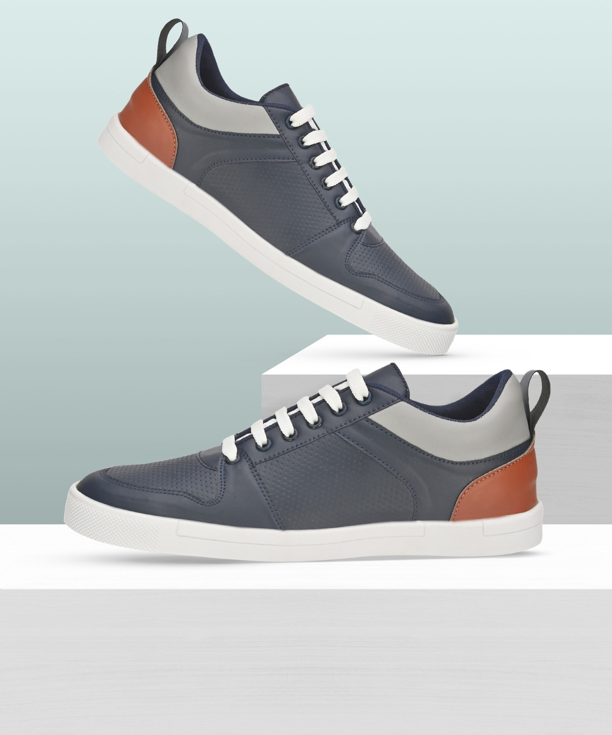 Image of Roadster Trending & Running Article Affordable Synthetic Leather Casual Sneaker Shoes Sneakers For Men