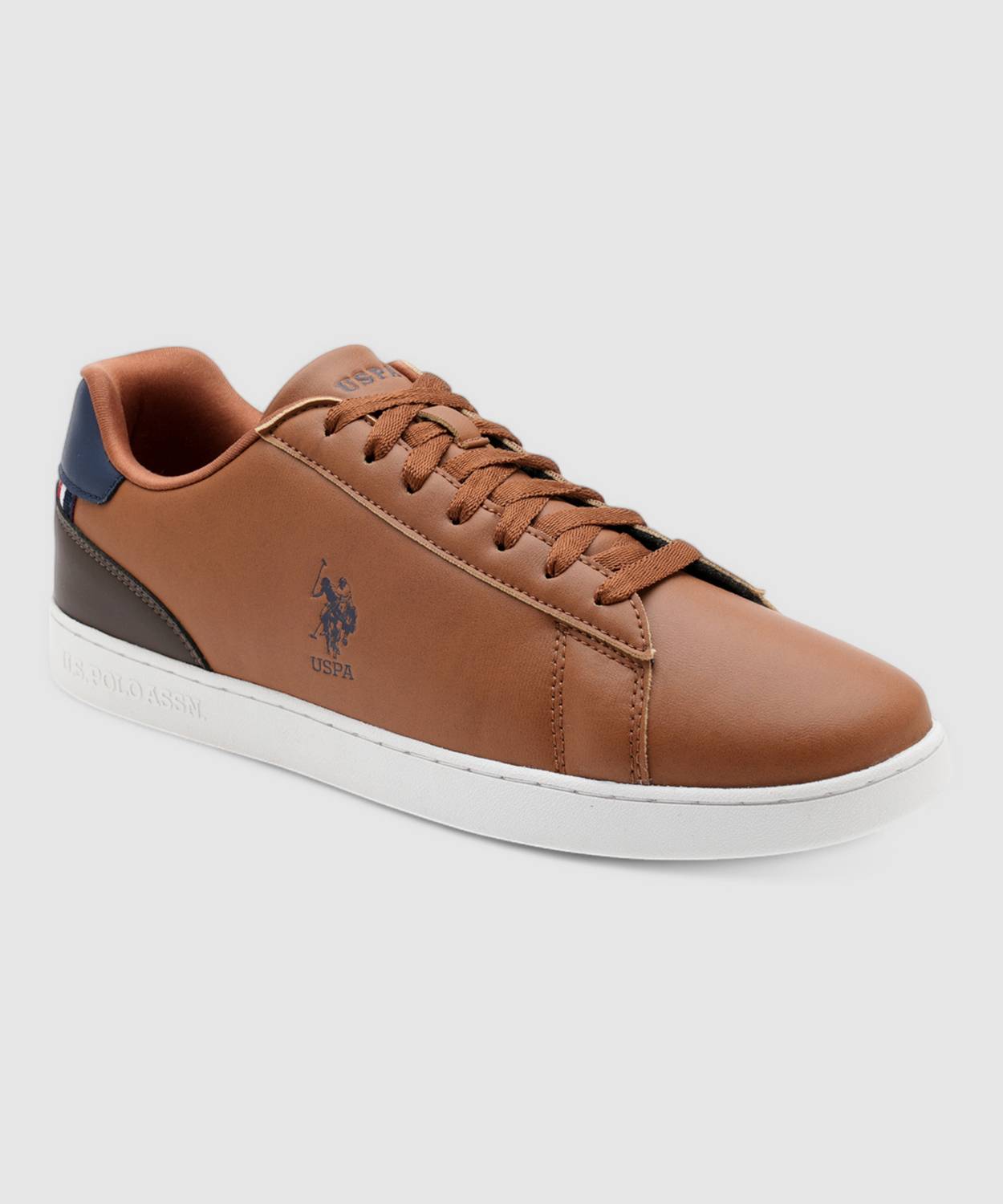 U.S. POLO ASSN. RHEEDE Sneakers for Men, Brown - Image 4