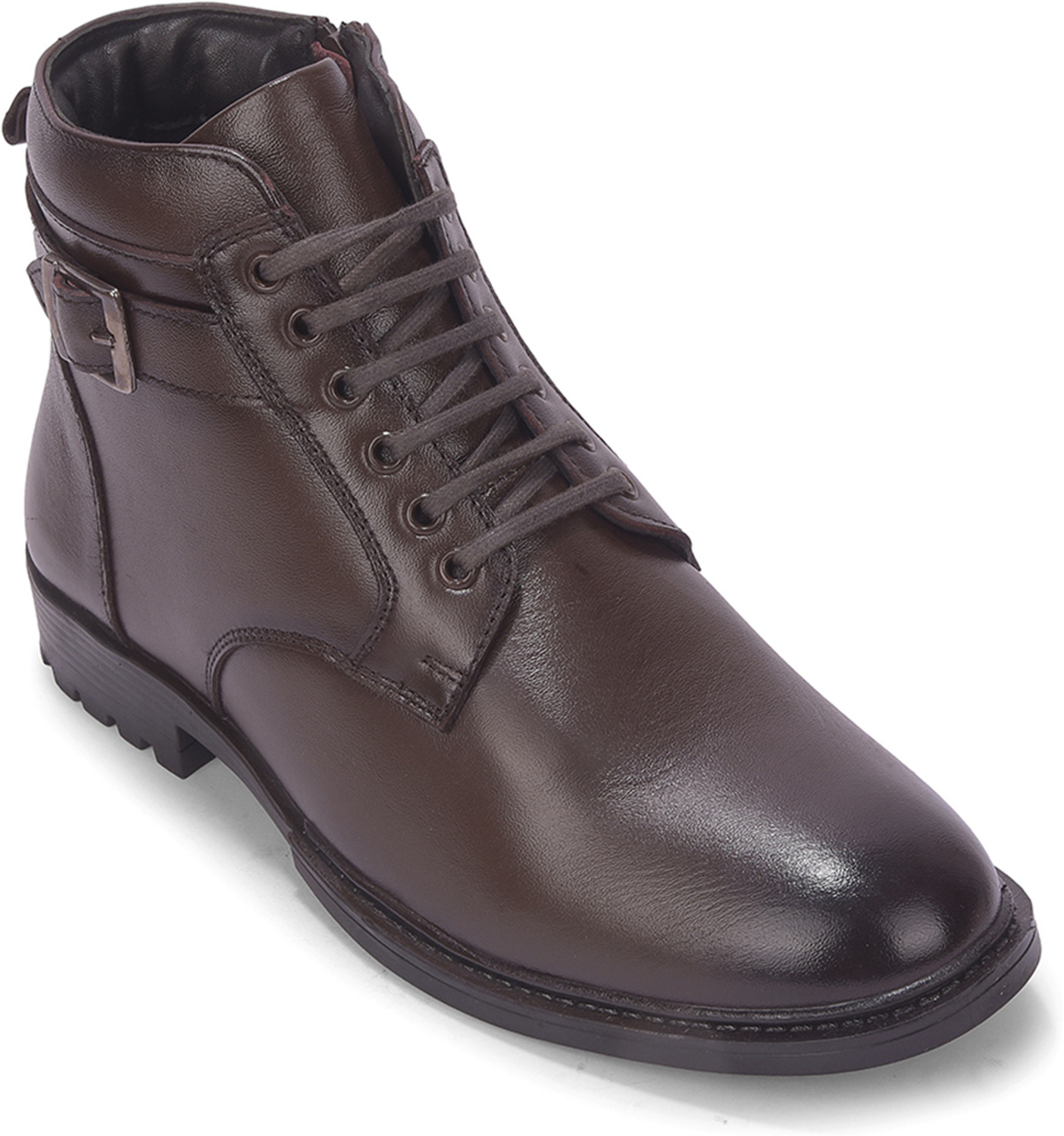 Image of LIBERTY Healers HML-82E Brown Casual Lacing Durable | Comfortable Boots For Men