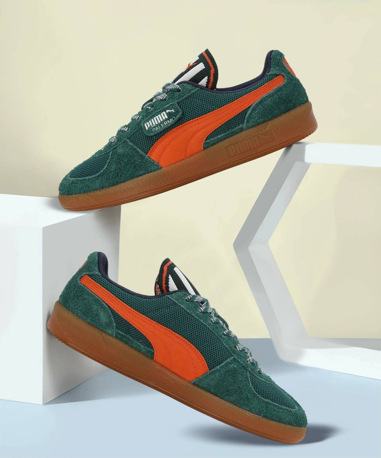 PUMA Palermo Supertifo Sneakers for Men (Green)