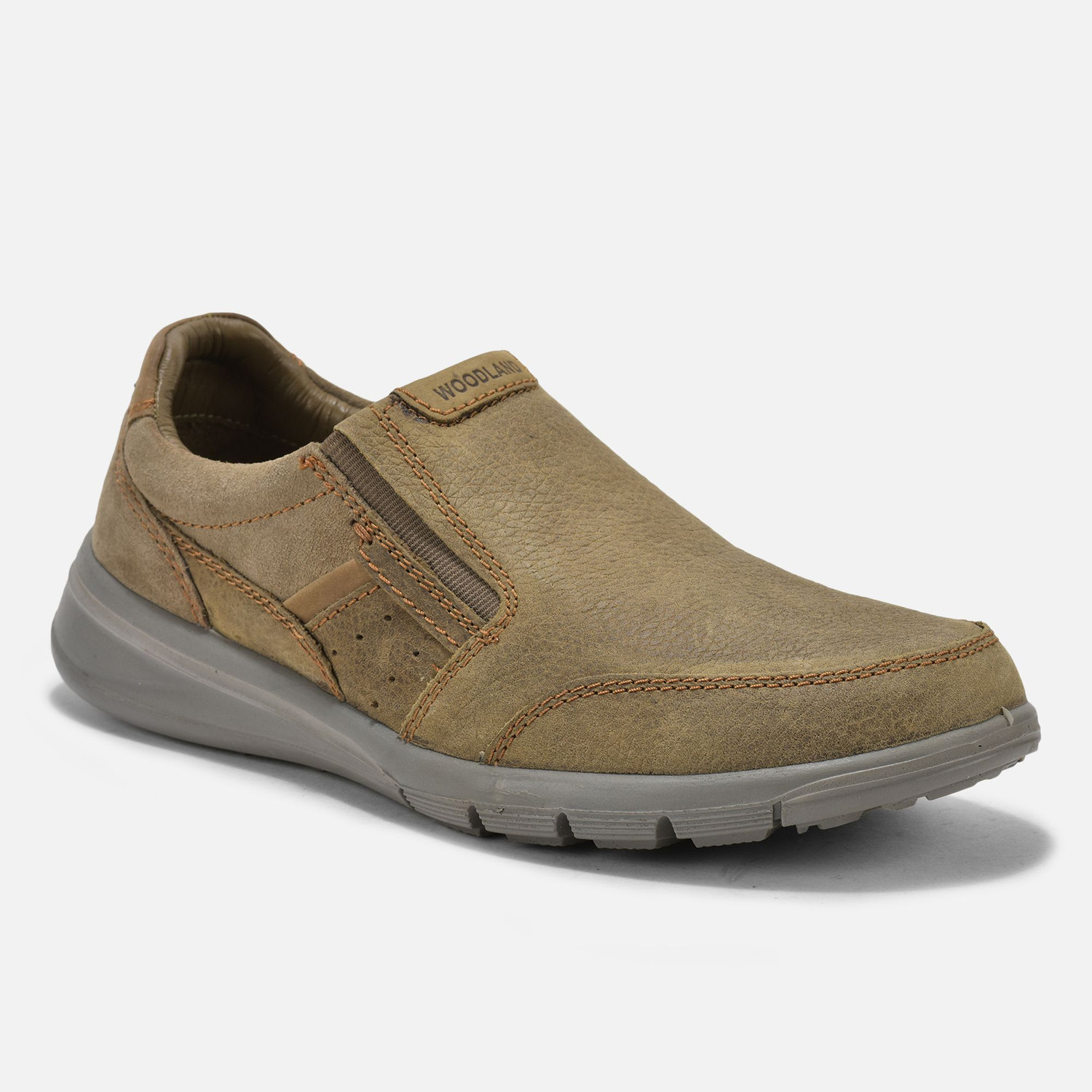 Image of WOODLAND Slip On Lightweight Comfortable Easy Wear Casuals For Men