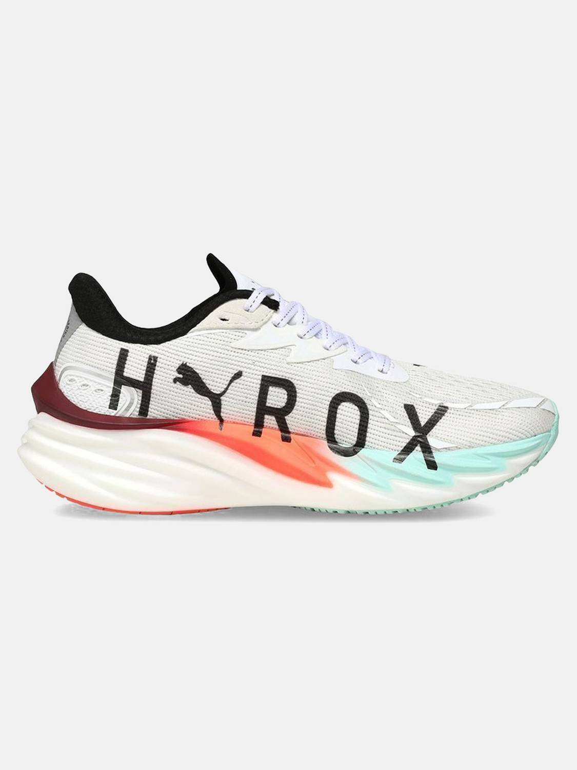 PUMA Velocity NITRO 4 HYROX White Running Shoes - Image 2