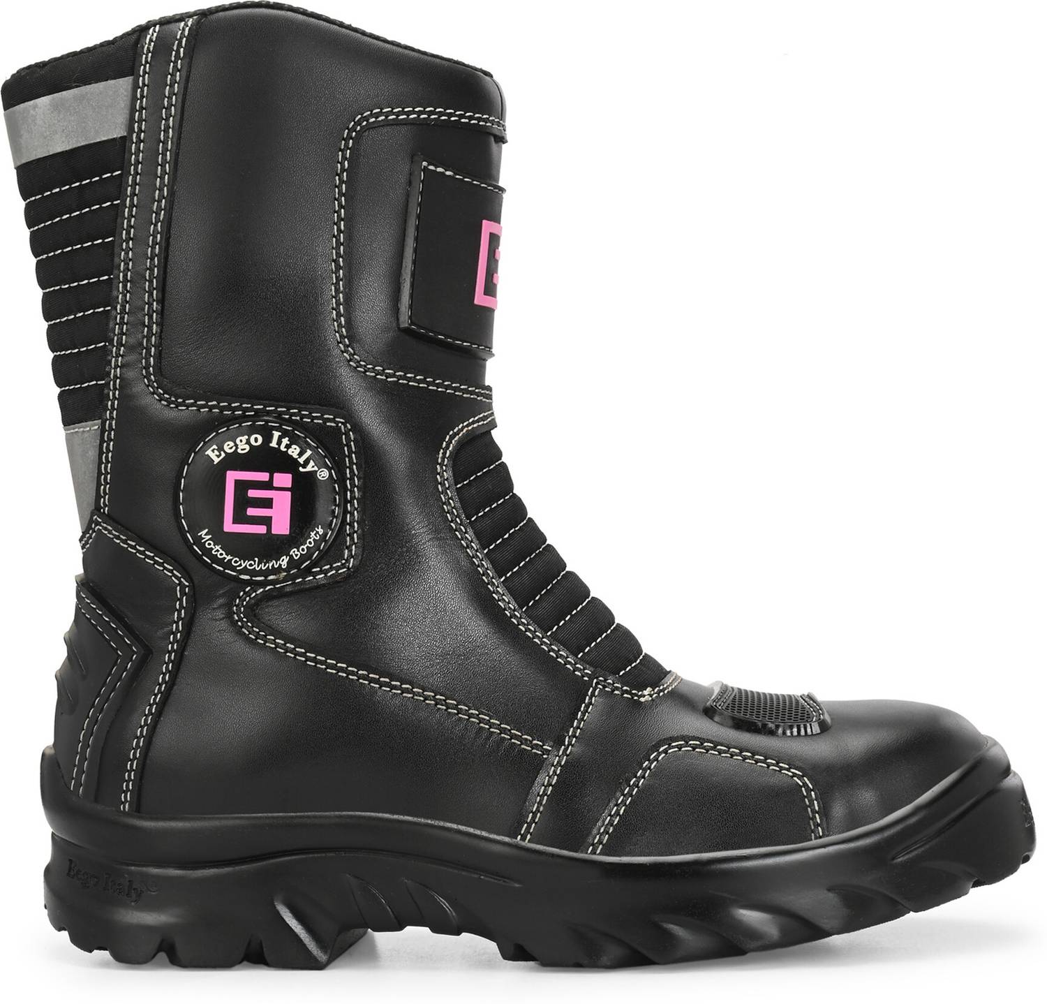 EEGO Italy Water Resist Biker Steel Toe Shoes for Women - Image 2