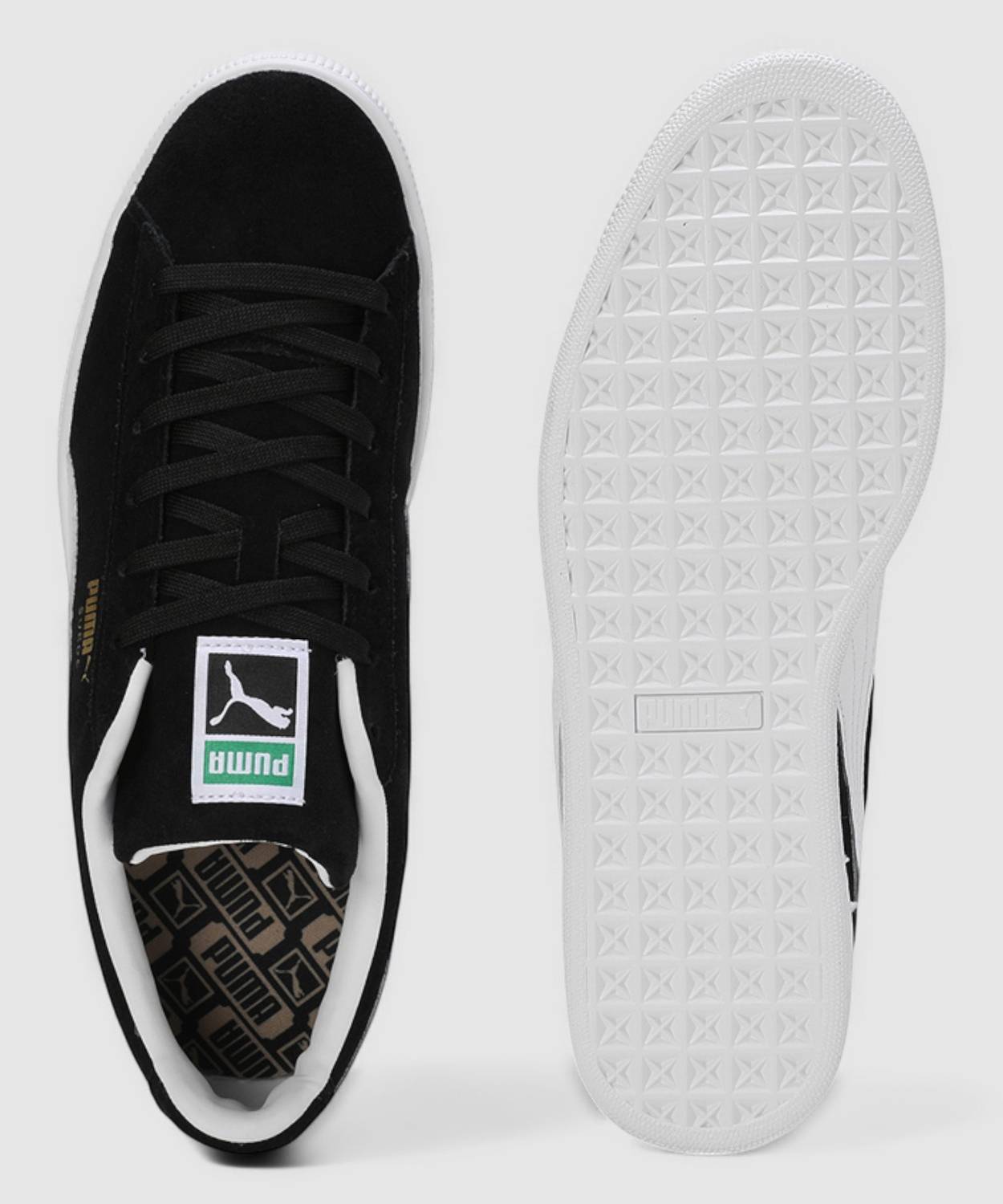 PUMA Suede Classic Sneakers for Men, Black - Image 5