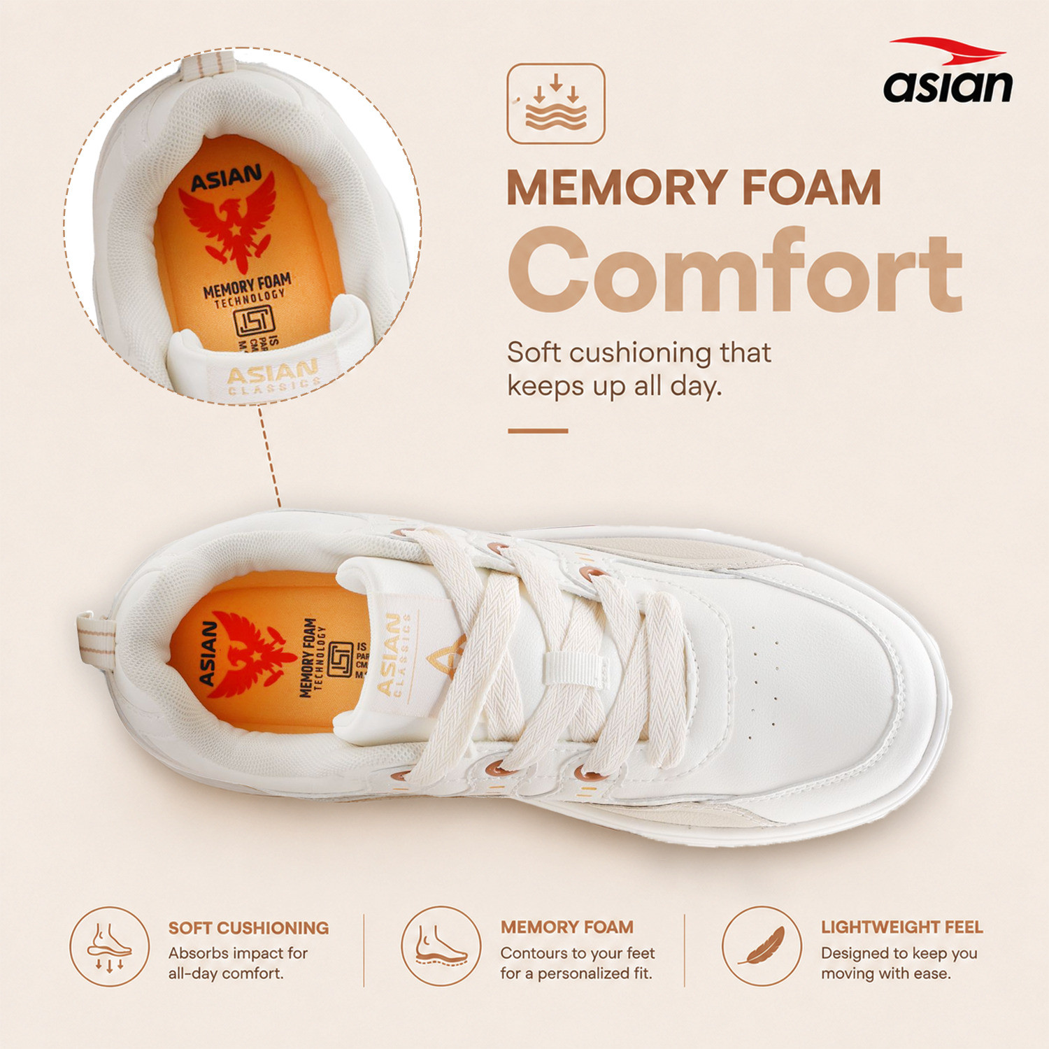 Image of asian Mojo-05 Sneakers for Men | Stylish, Premium & Lightweight Shoes for Boys Sneakers For Men