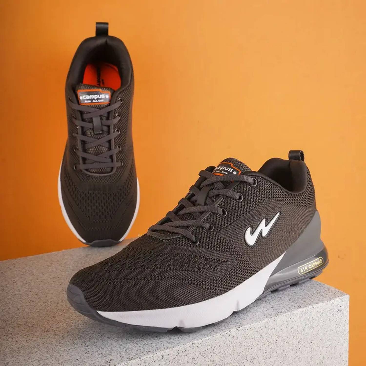 CAMPUS NORTH PLUS Walking Shoes For Men (Grey , 8)