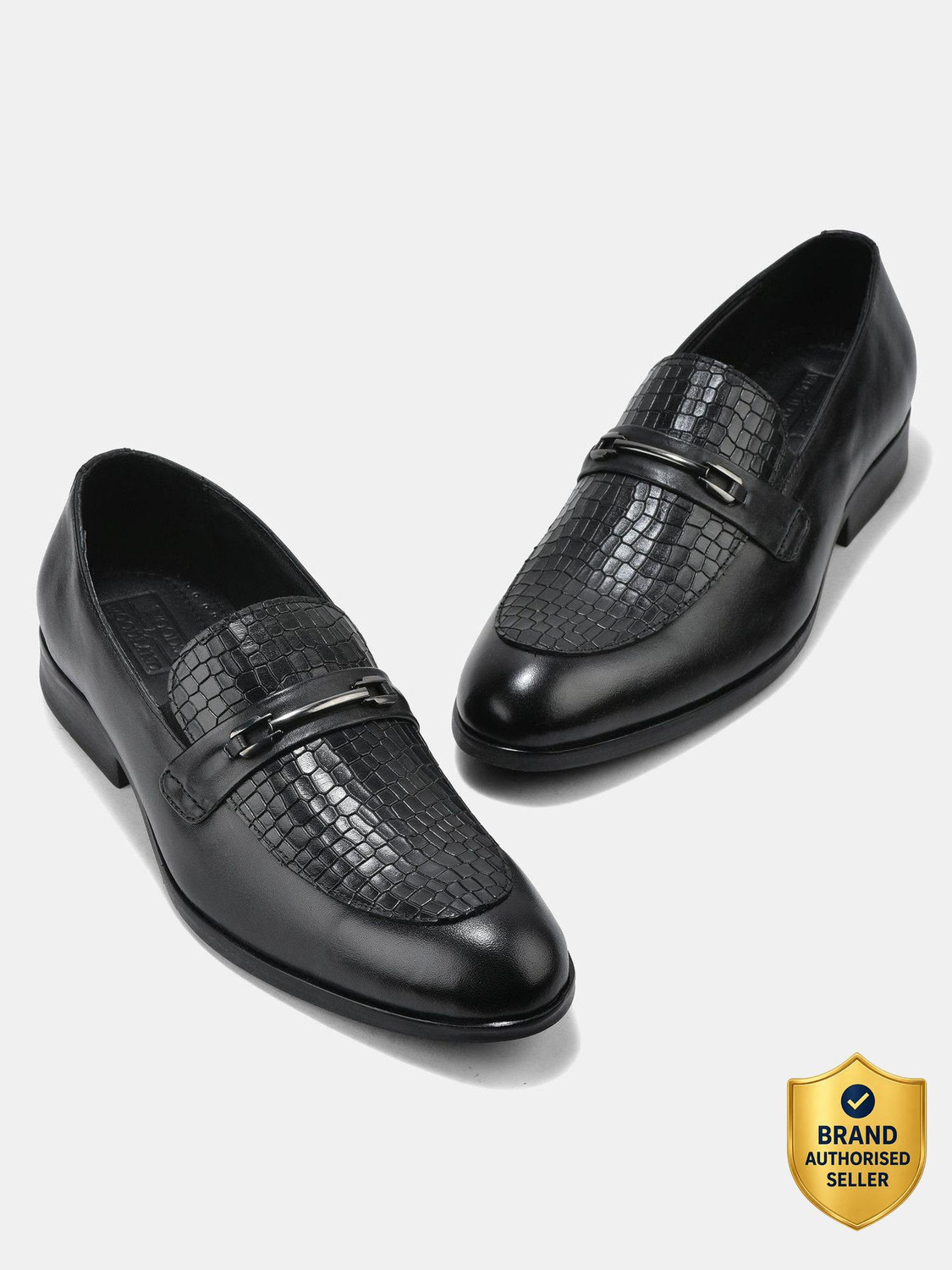 Image of WOODLAND Formal Slip On Office Wear Comfortable Premium Slip On For Men