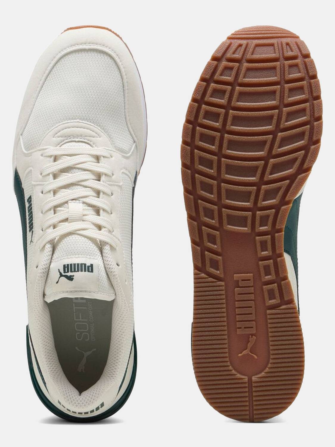 PUMA ST Runner v4 Mesh Sneakers For Men Gray - Image 3