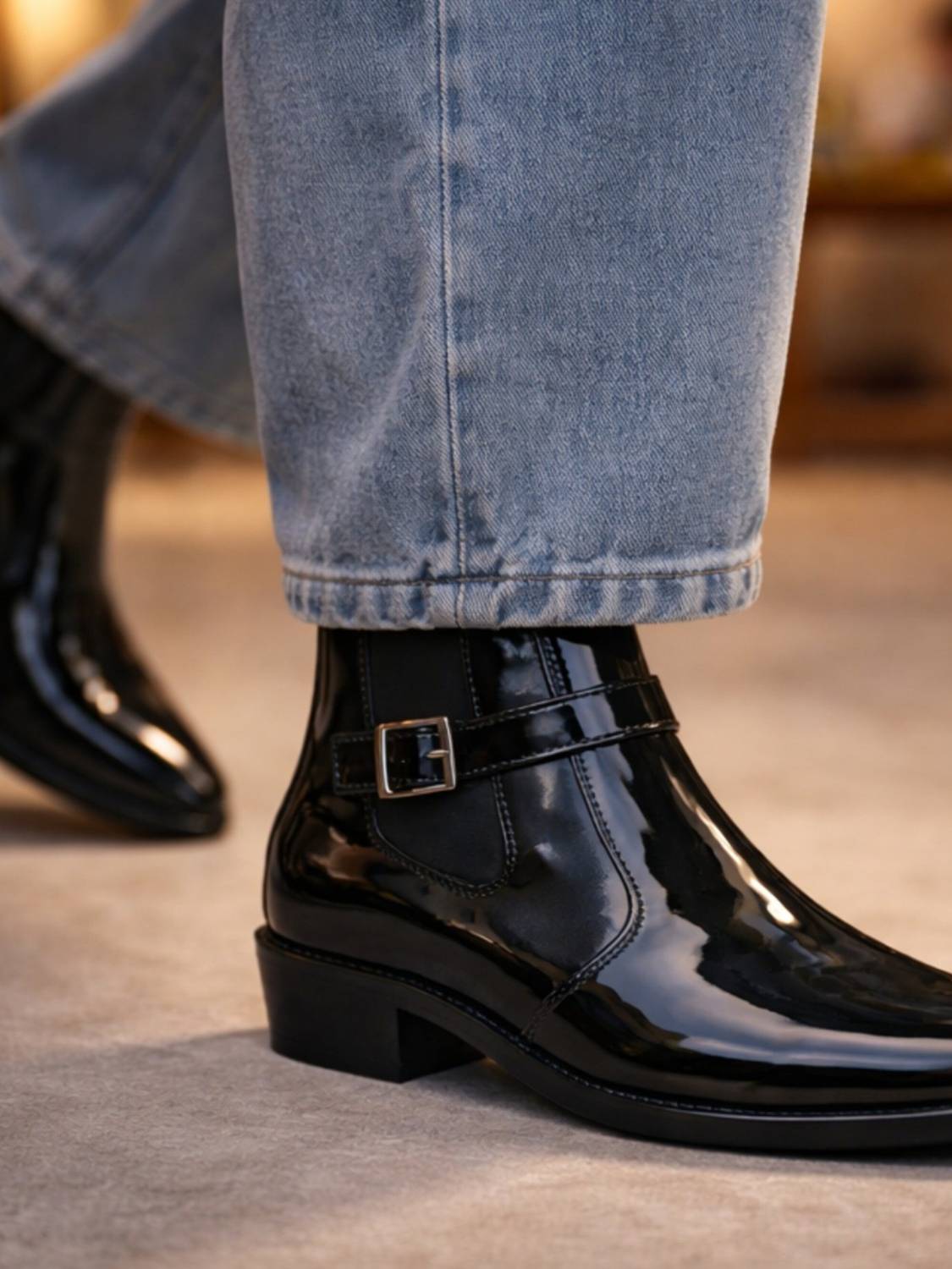 Kraasa Stylish Ankle Boots for Men - Image 3