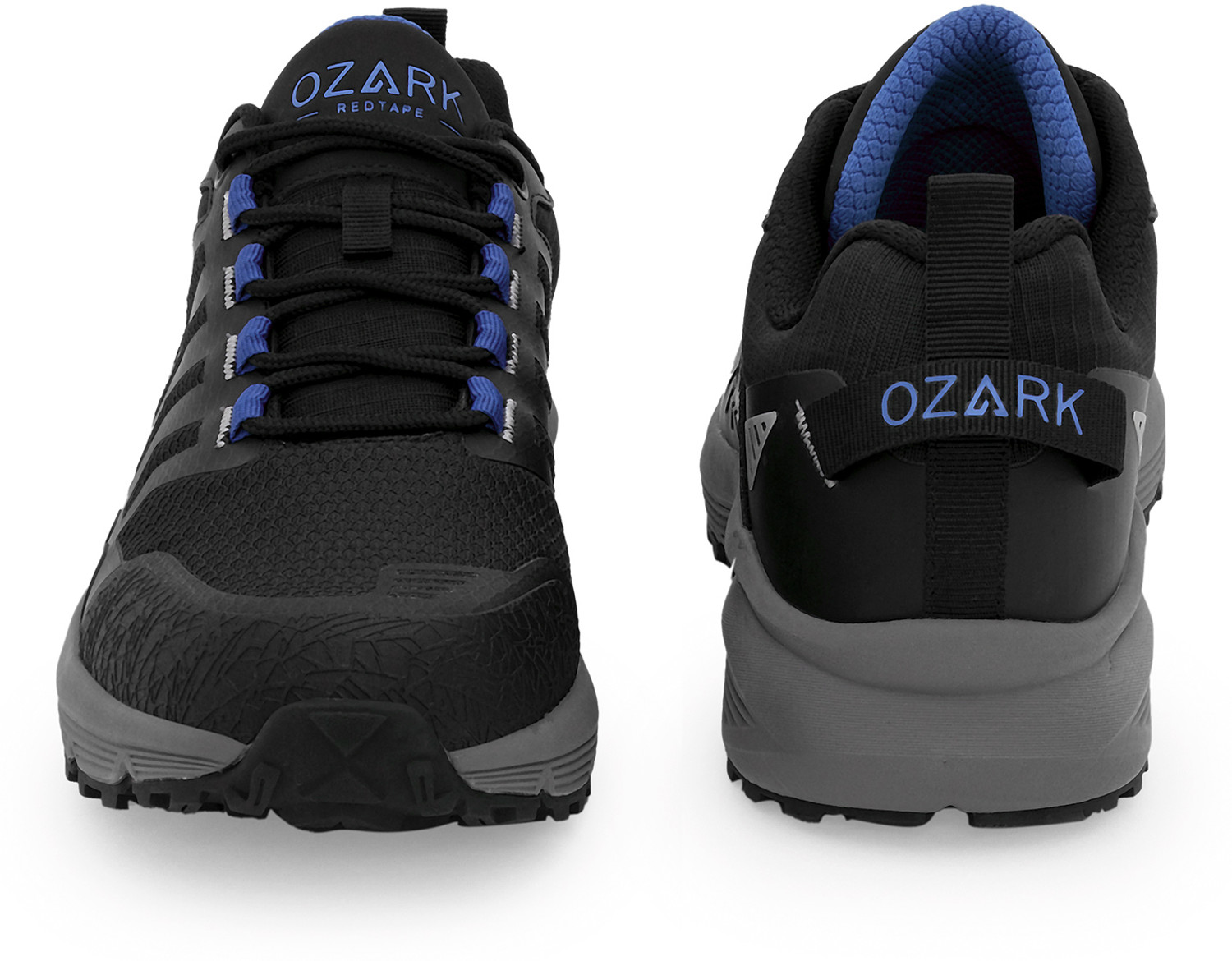 Image of RED TAPE Ozark Outdoor Trekking Shoes for Men | Black Outdoor Performance Hiking & Trekking Shoes For Men