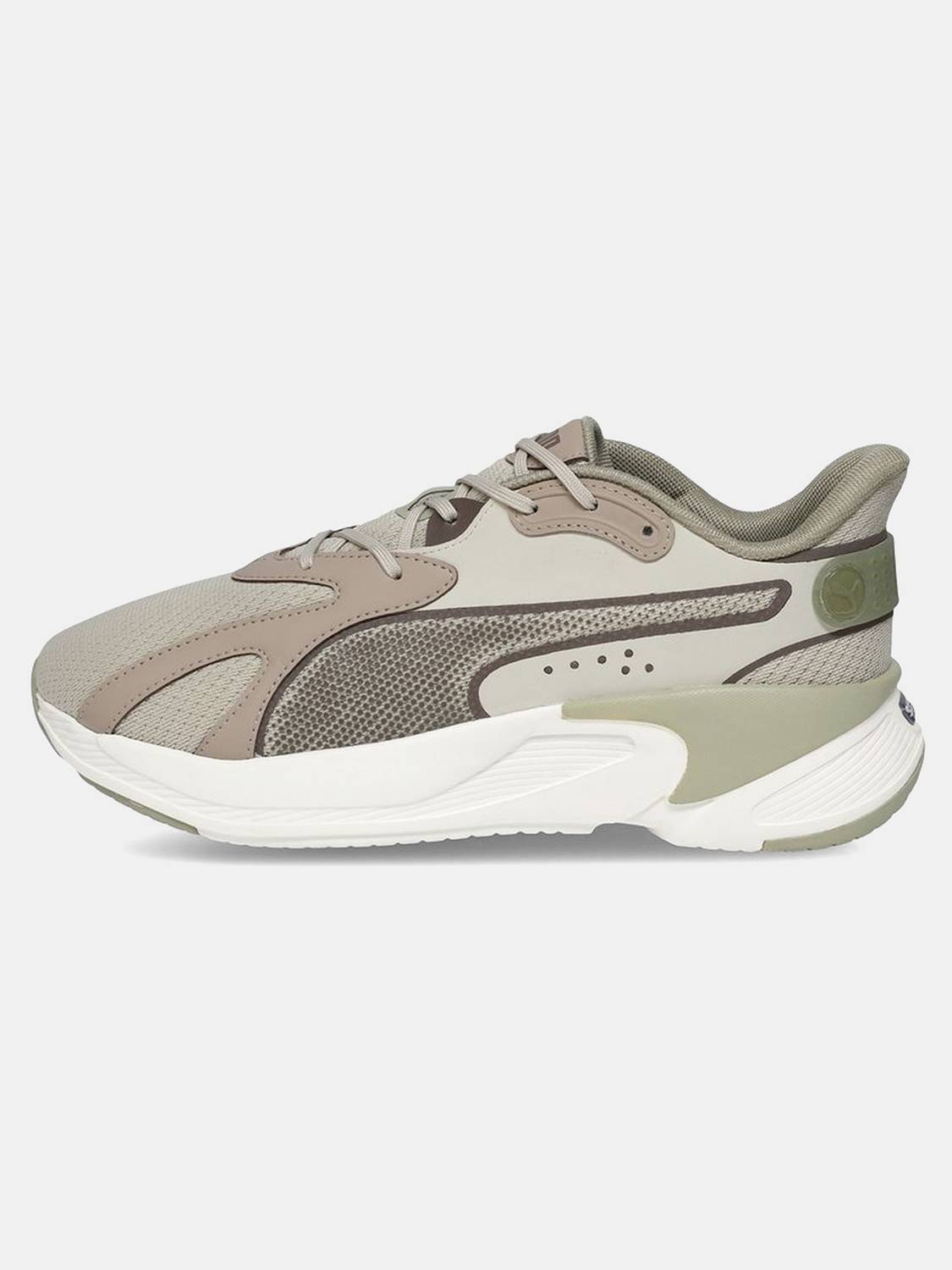 PUMA Softride SwiftSlip Running Shoes for Men, Beige - Image 3