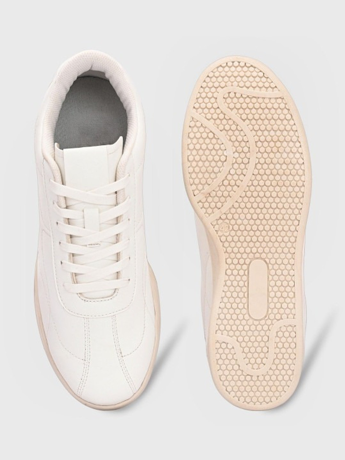 Image of Roadster Casual Shoe for Men (2677) Sneakers For Men (White, 9)