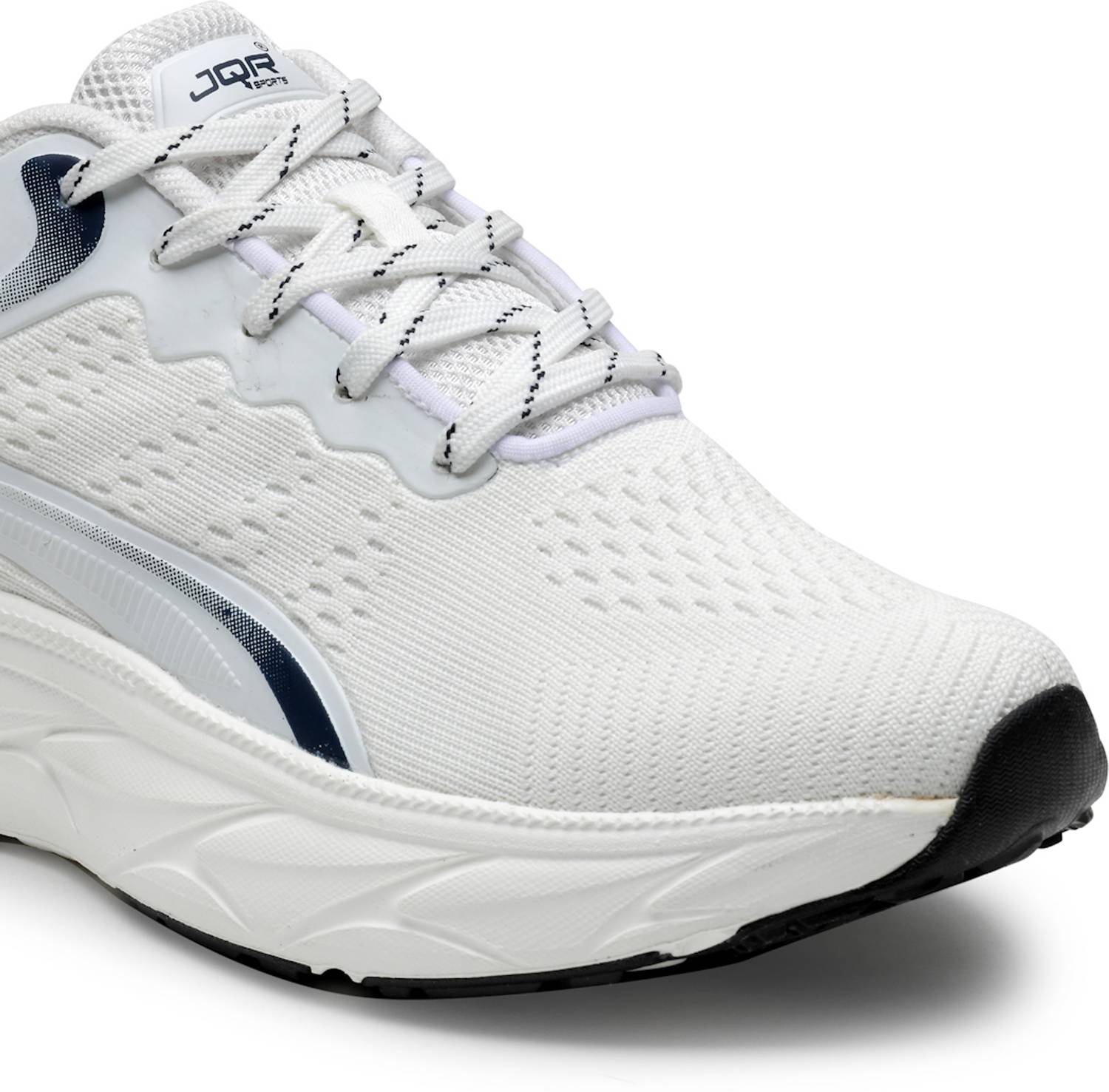 JQR ARES Men's White Running Shoes - Image 5