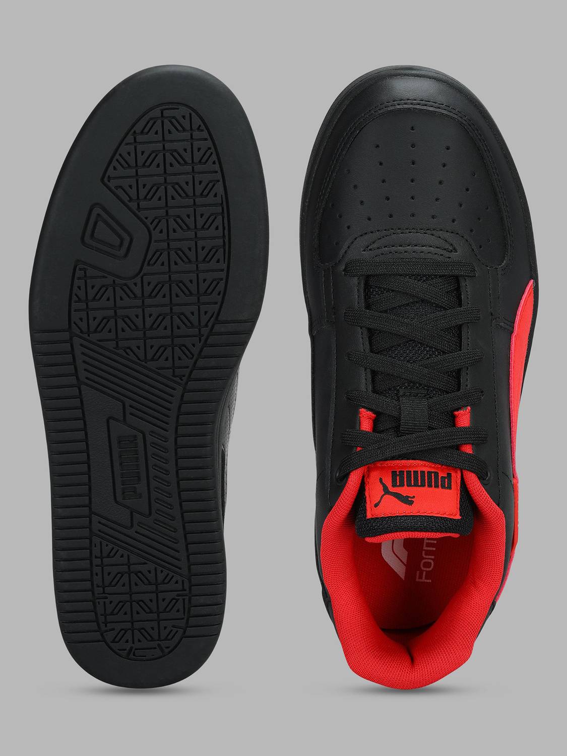 PUMA Formula 1 Caven 2.0 Black Sneakers For Men - Image 4