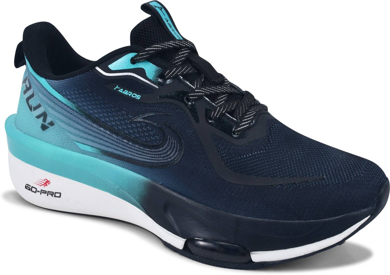 Abros ECOVIBE-PRO Men Black Running Shoes - Image 3