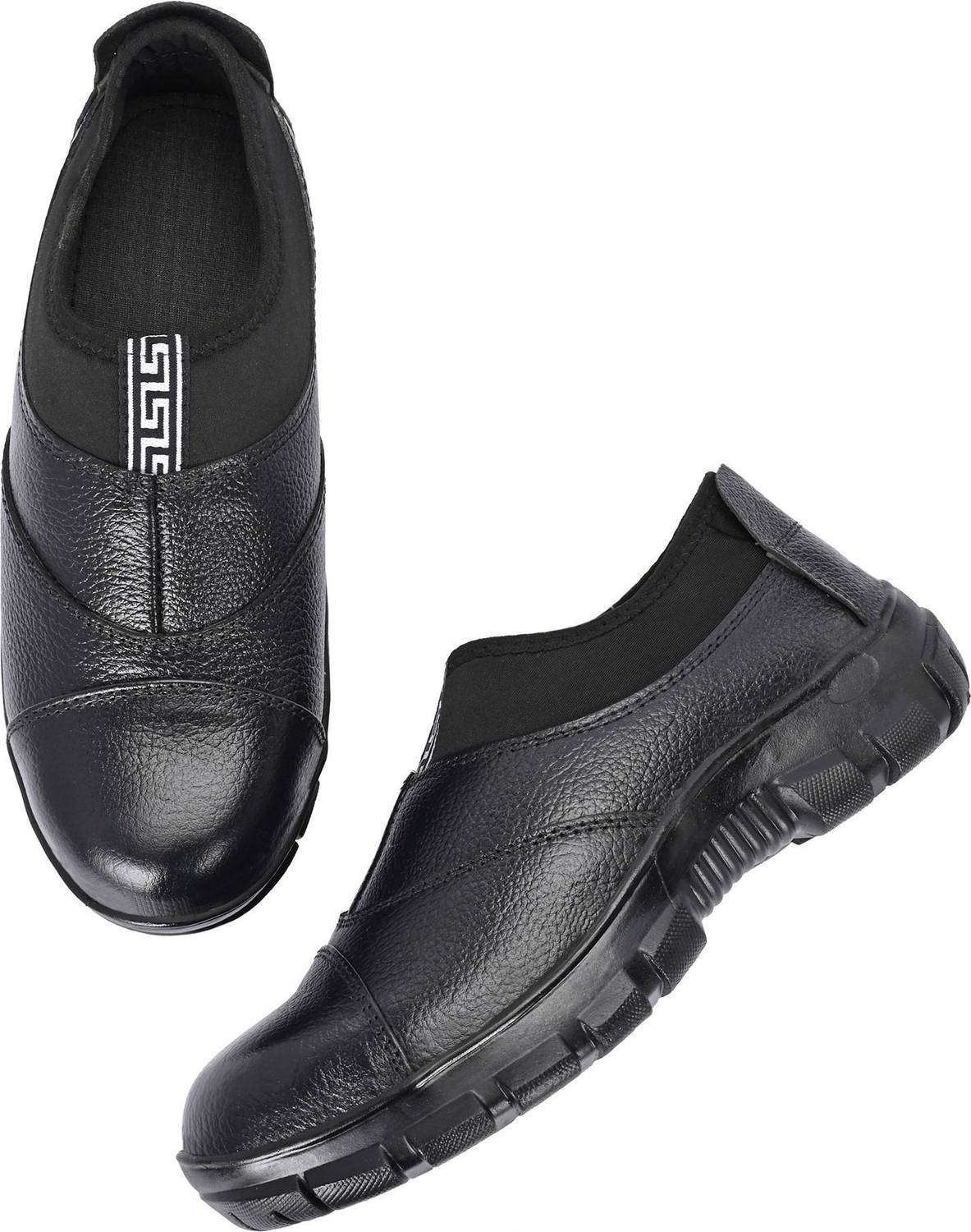Peclo Men Slip-On Steel Toe Safety Shoes - Image 4