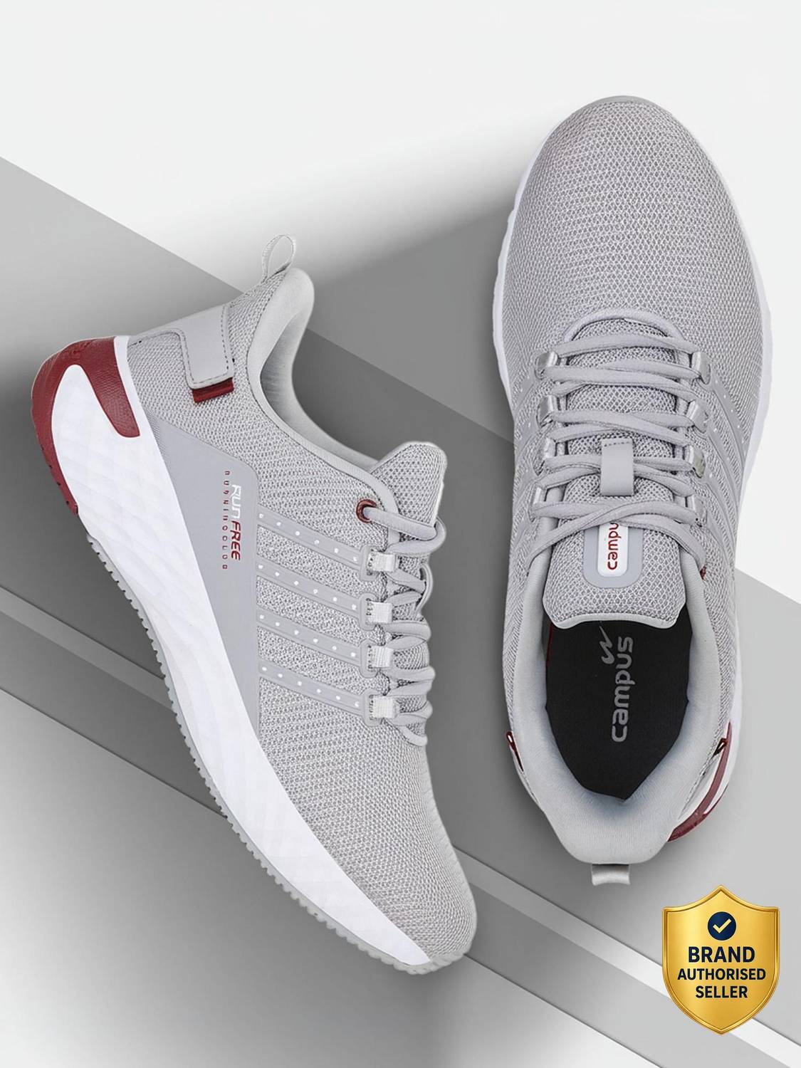 CAMPUS OSLO PRO Men's Gray Training Shoes - Image 1