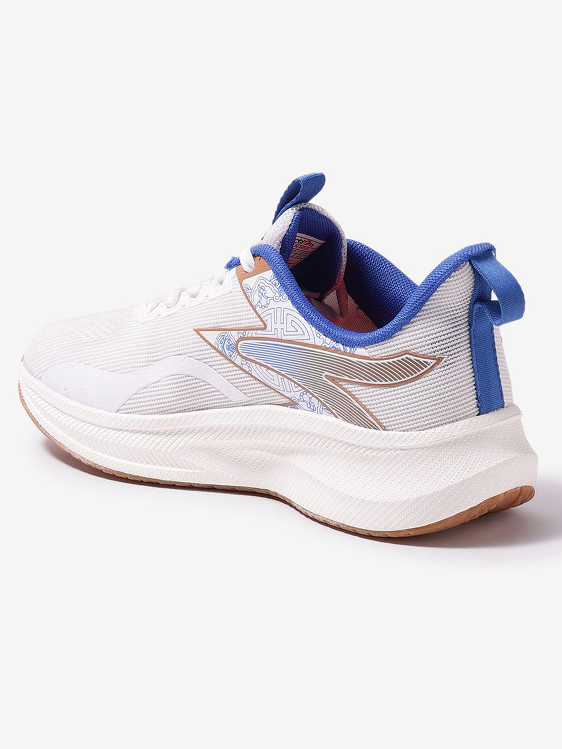 Image of action Athleo BULLET-232 Stylish Lightweight Comfortable Trendy Sports Lace-Up Running Shoes For Men