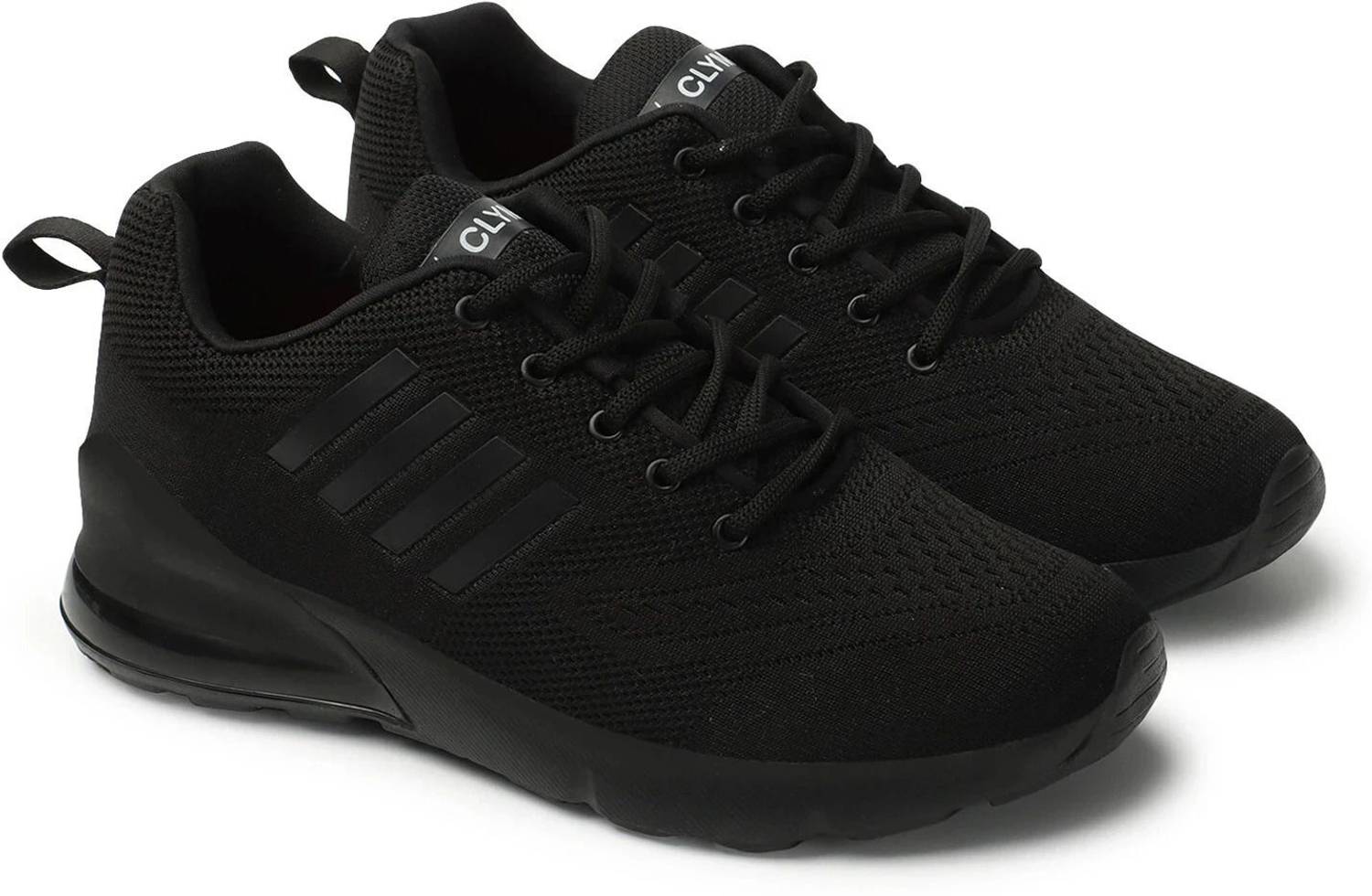CLYMB Running Shoes For Men Black - Image 5