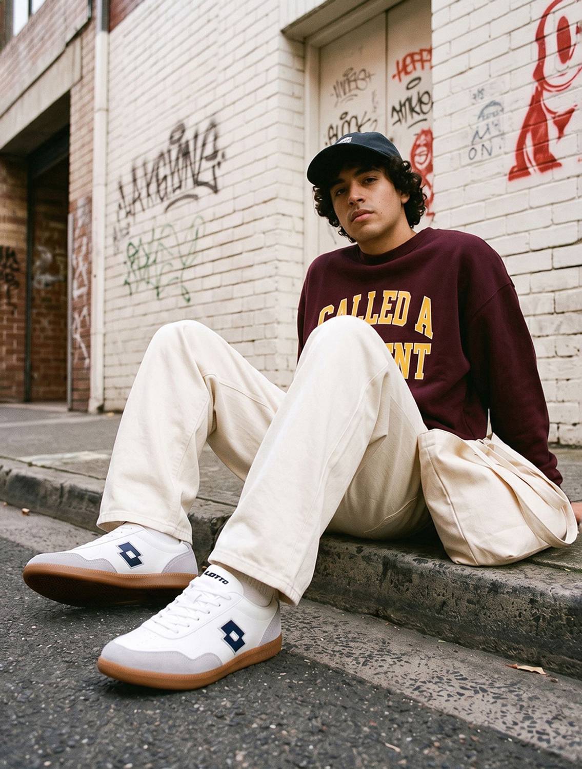 LOTTO Apex Sneakers For Men White - Image 3