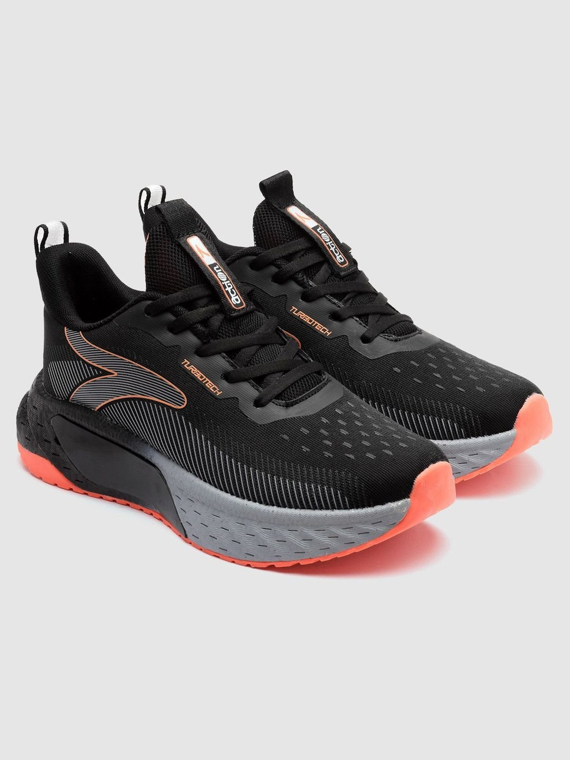 Image of action Athleo TURBO-503 Trendy Lightweight Comfortable Durable Sports Lace-Up Running Shoes For Men