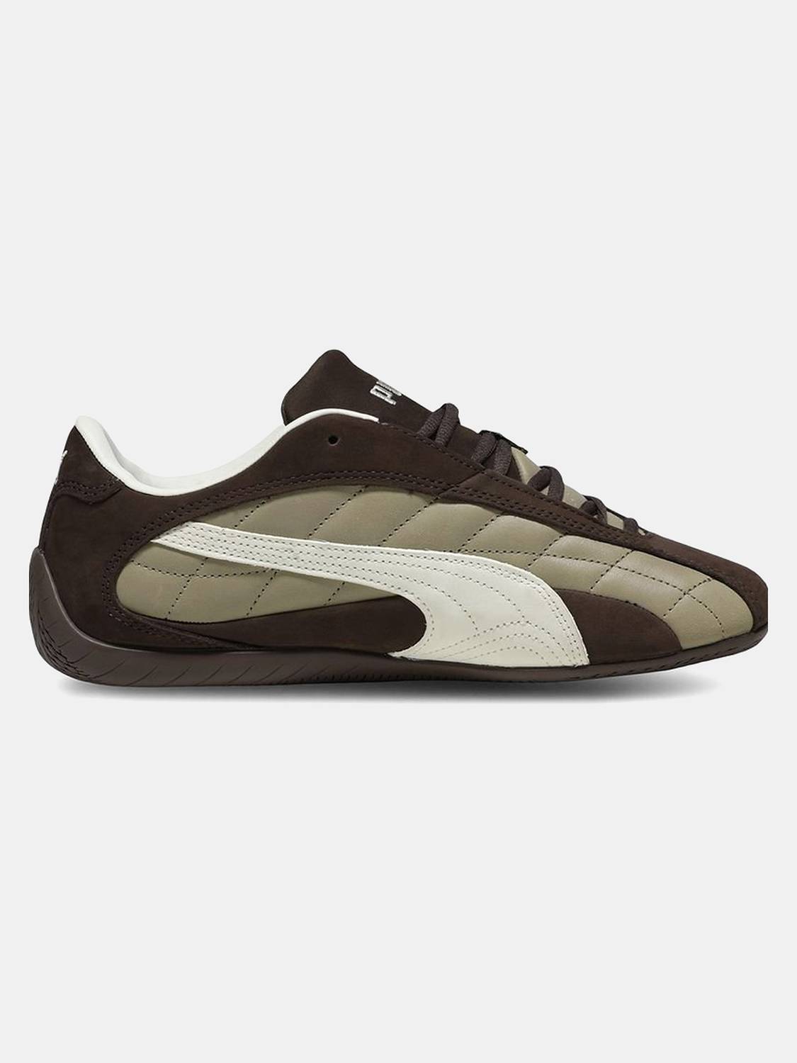 PUMA Speedcat Porsche Legacyus Quilted Sneakers For Men Brown - Image 2