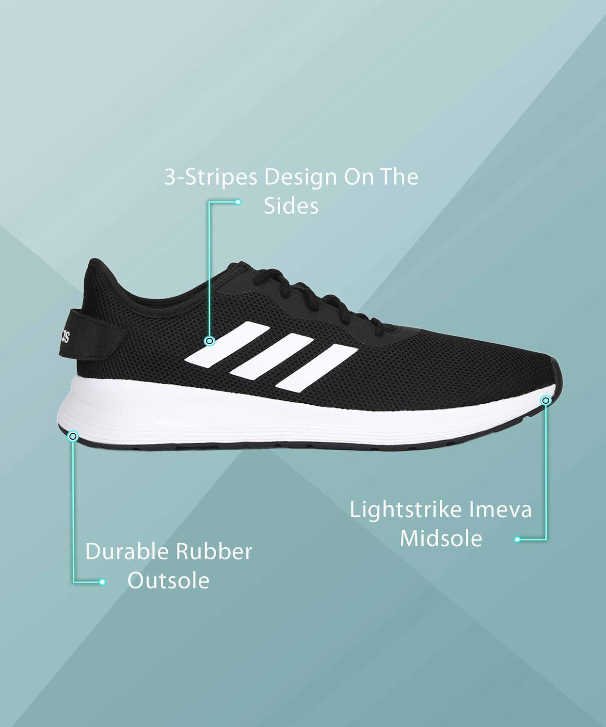 Image of ADIDAS Fluo M Running Shoes For Men