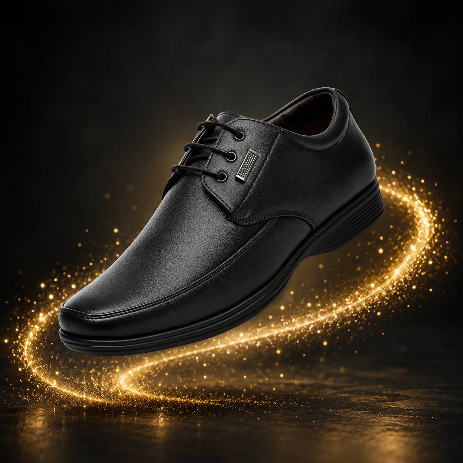 Averatto Black Lace Up Formal Shoe A9931 - Image 1