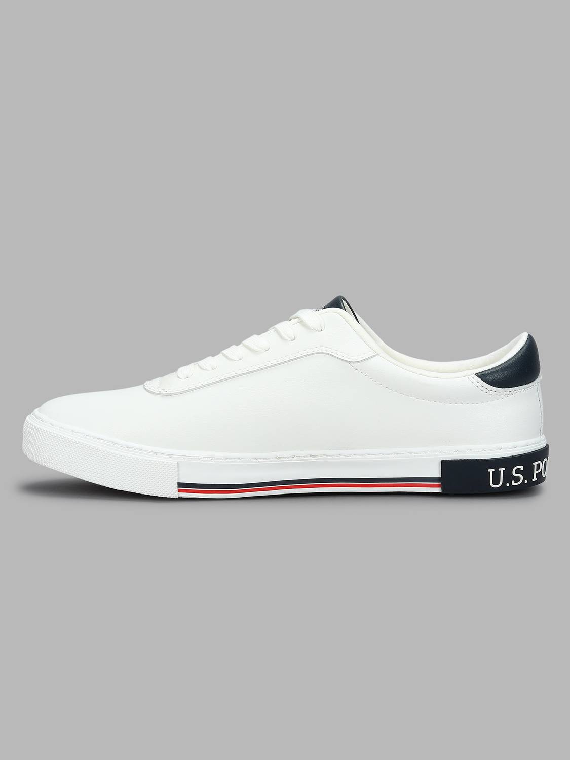 U.S. POLO ASSN. MOORE 5.0 White Men's Sneakers - Image 2