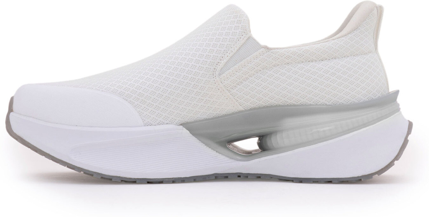 Image of RED TAPE Walking Slip-On Shoes for Men in White Walking Shoes For Men