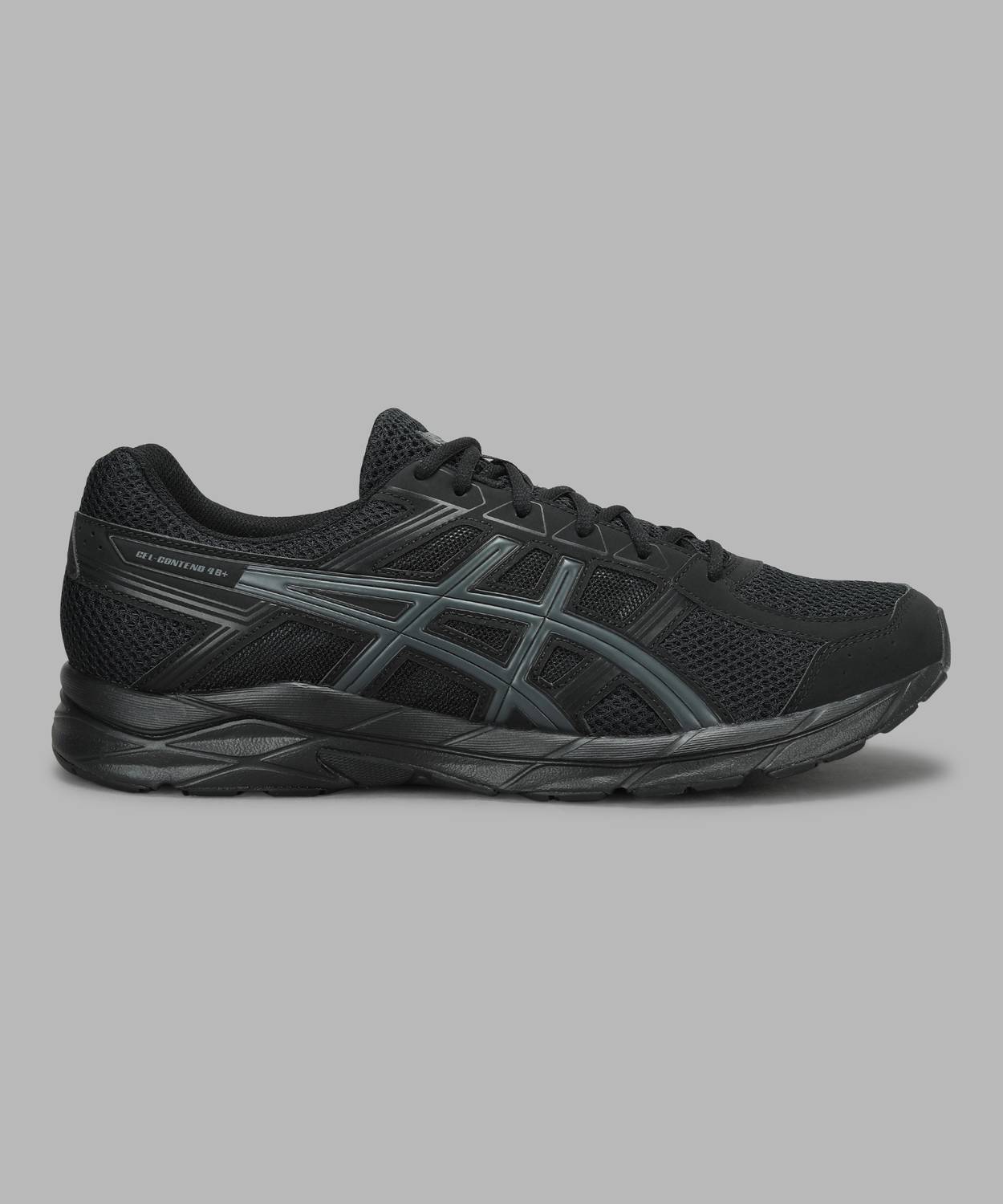 Asics GEL-CONTEND 4B+ Men Black Running Shoes - Image 3