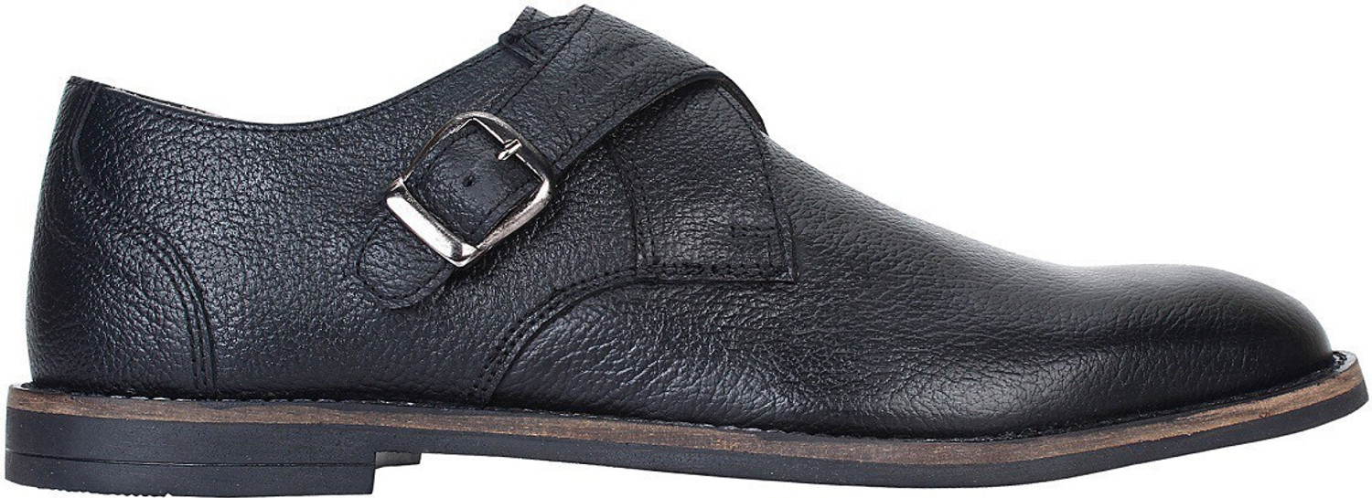Image of SeeandWear Monk-263 Monk Strap For Men (Black, 11)