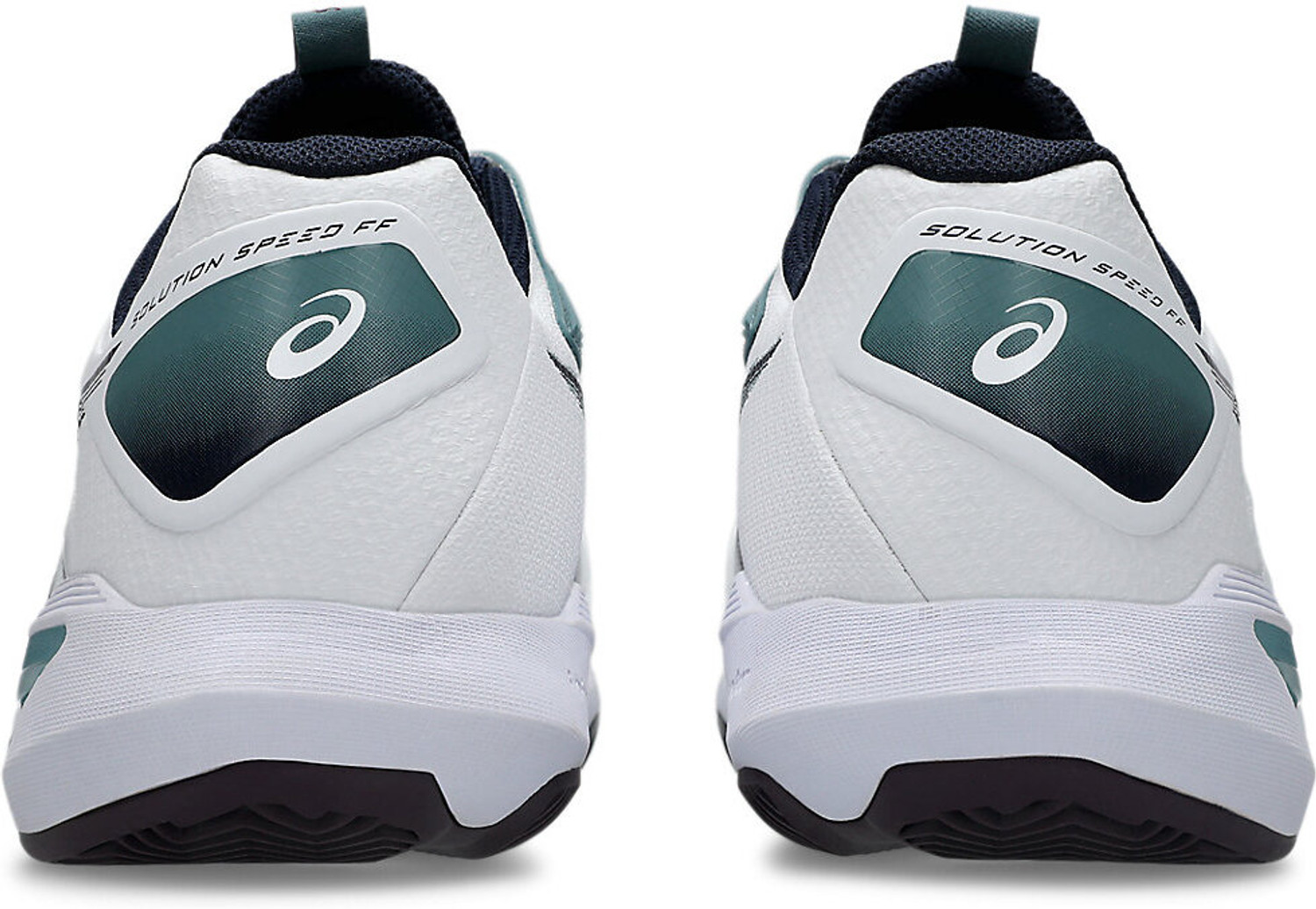 Image of Asics SOLUTION SPEED FF 4 CLAY Tennis Shoes For Men (White, 9)