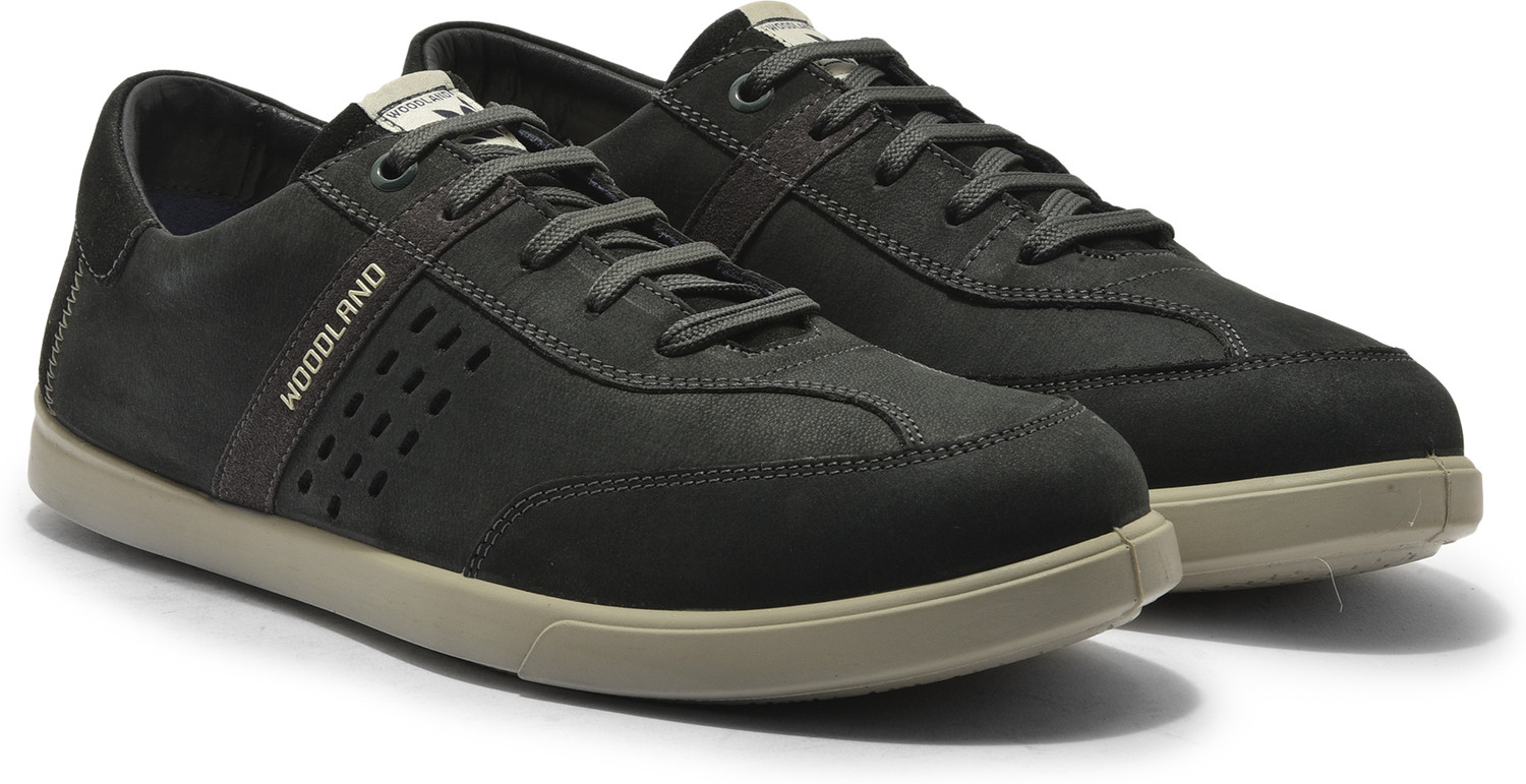 Image of WOODLAND Lace Up Lightweight Breathable Comfortable Daily Use Casuals For Men
