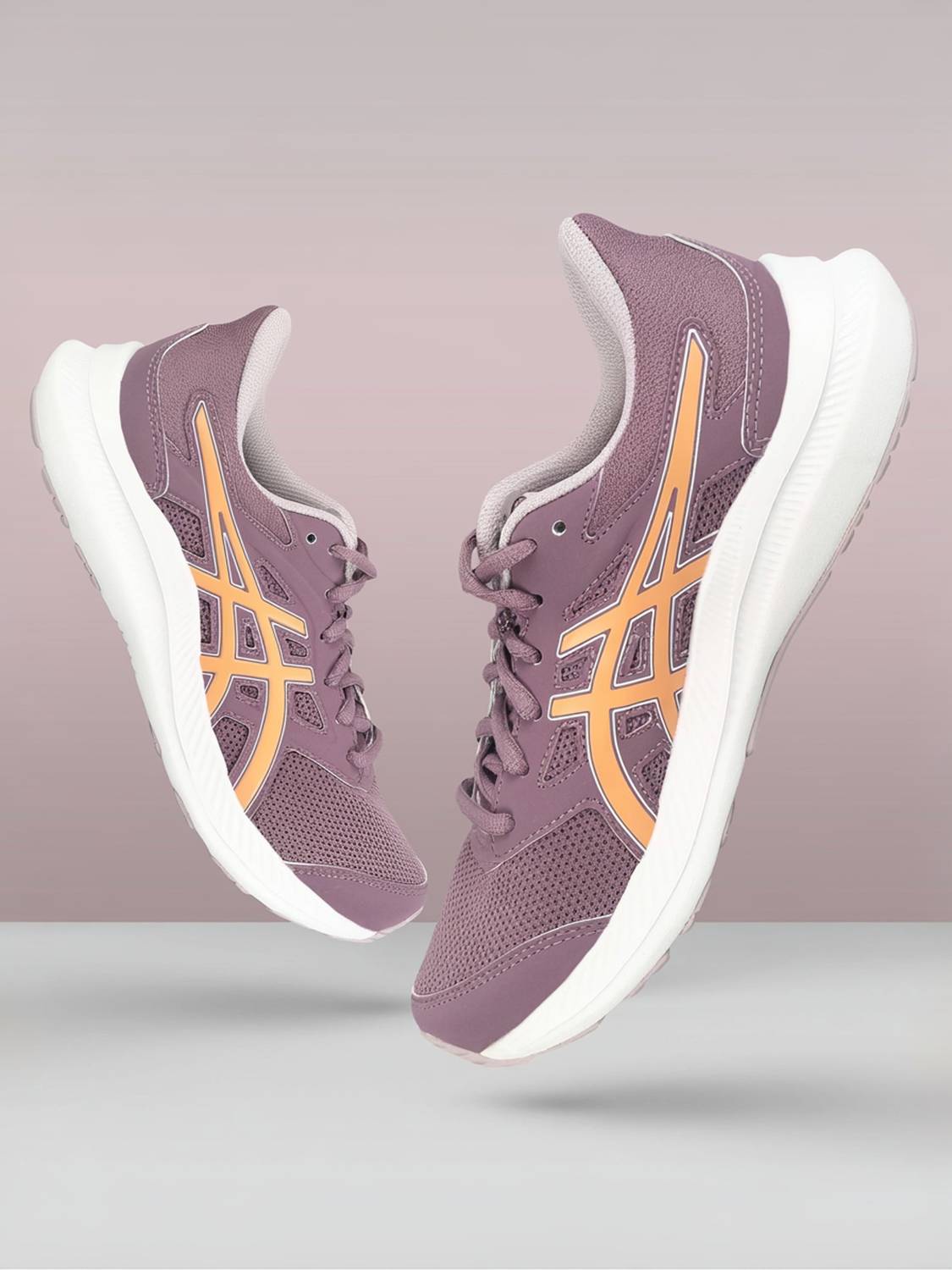 asics JOLT 4 Running Shoes For Women (Purple , 5)