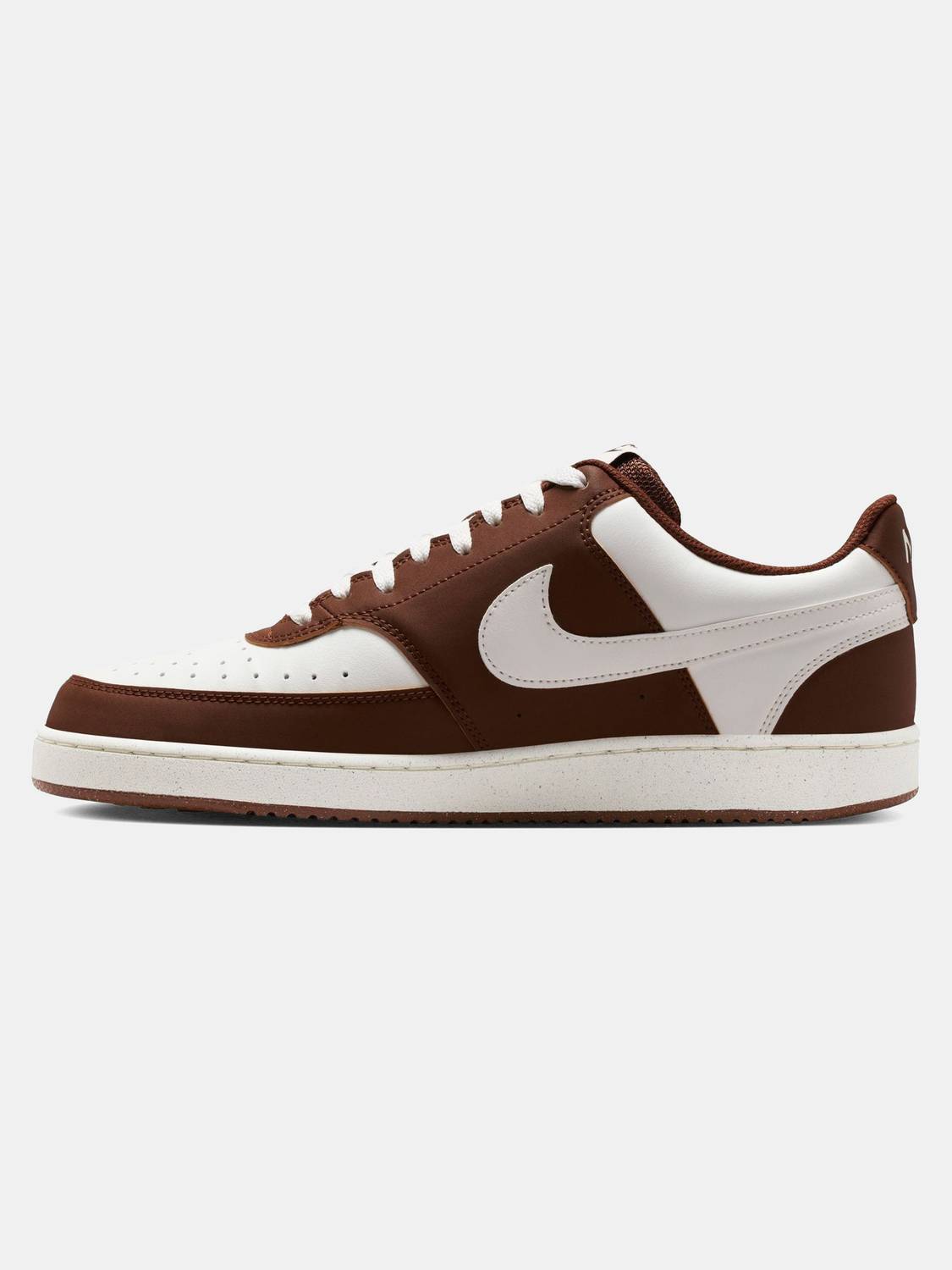 NIKE Court Vision Low Sneakers (White) - Image 3